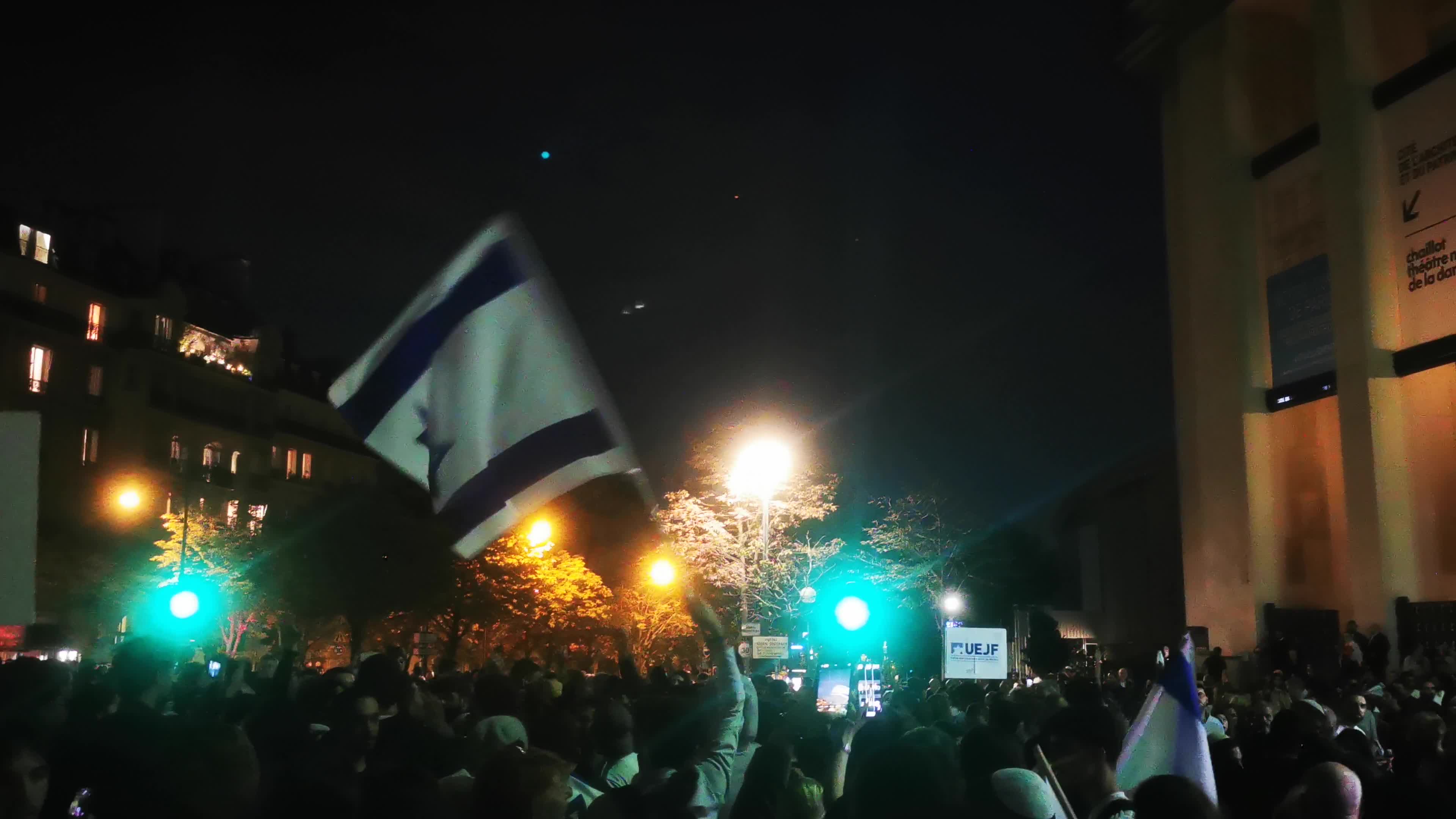 Pro-Israel rally in Paris