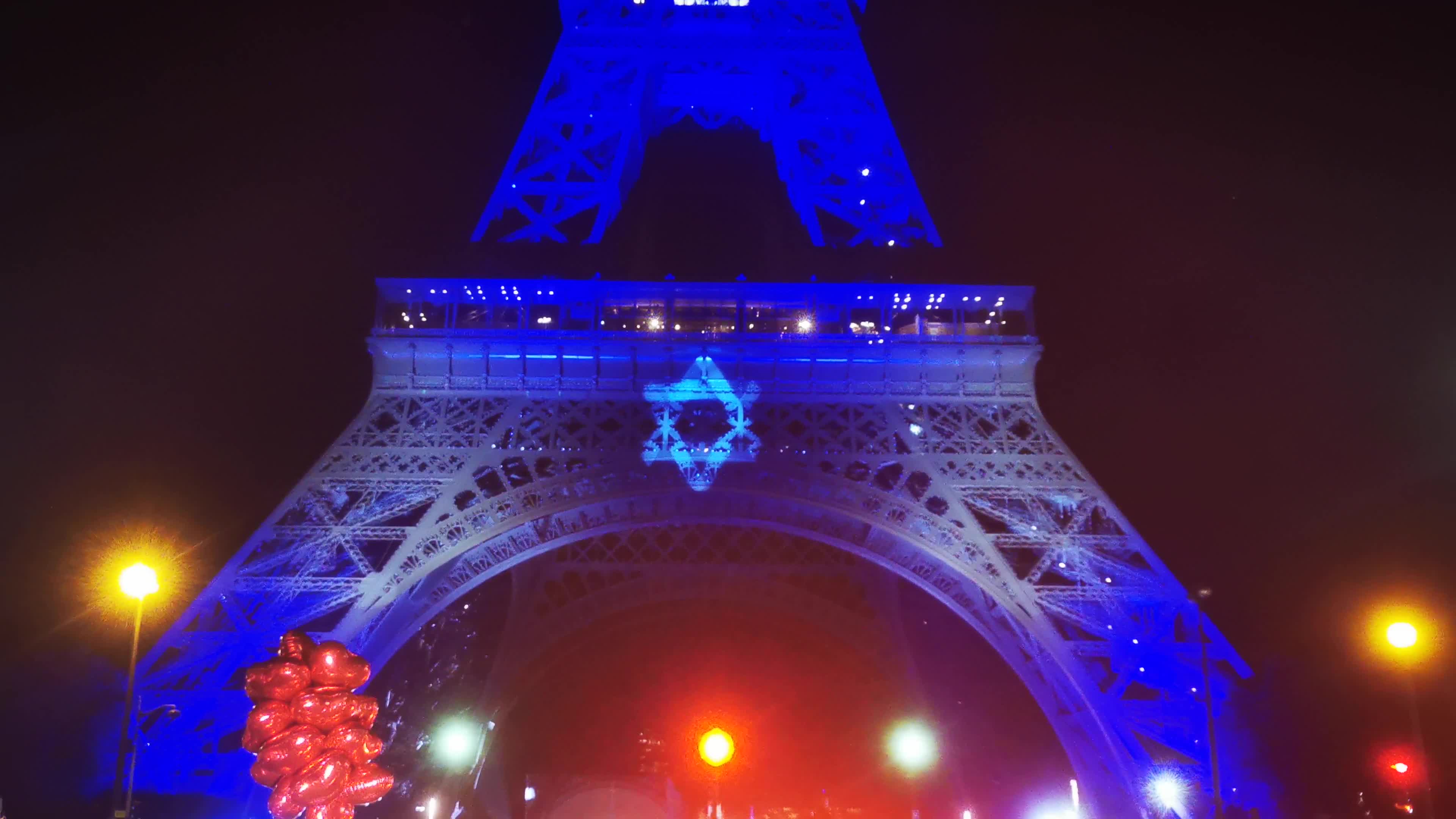 Pro-Israel rally in Paris