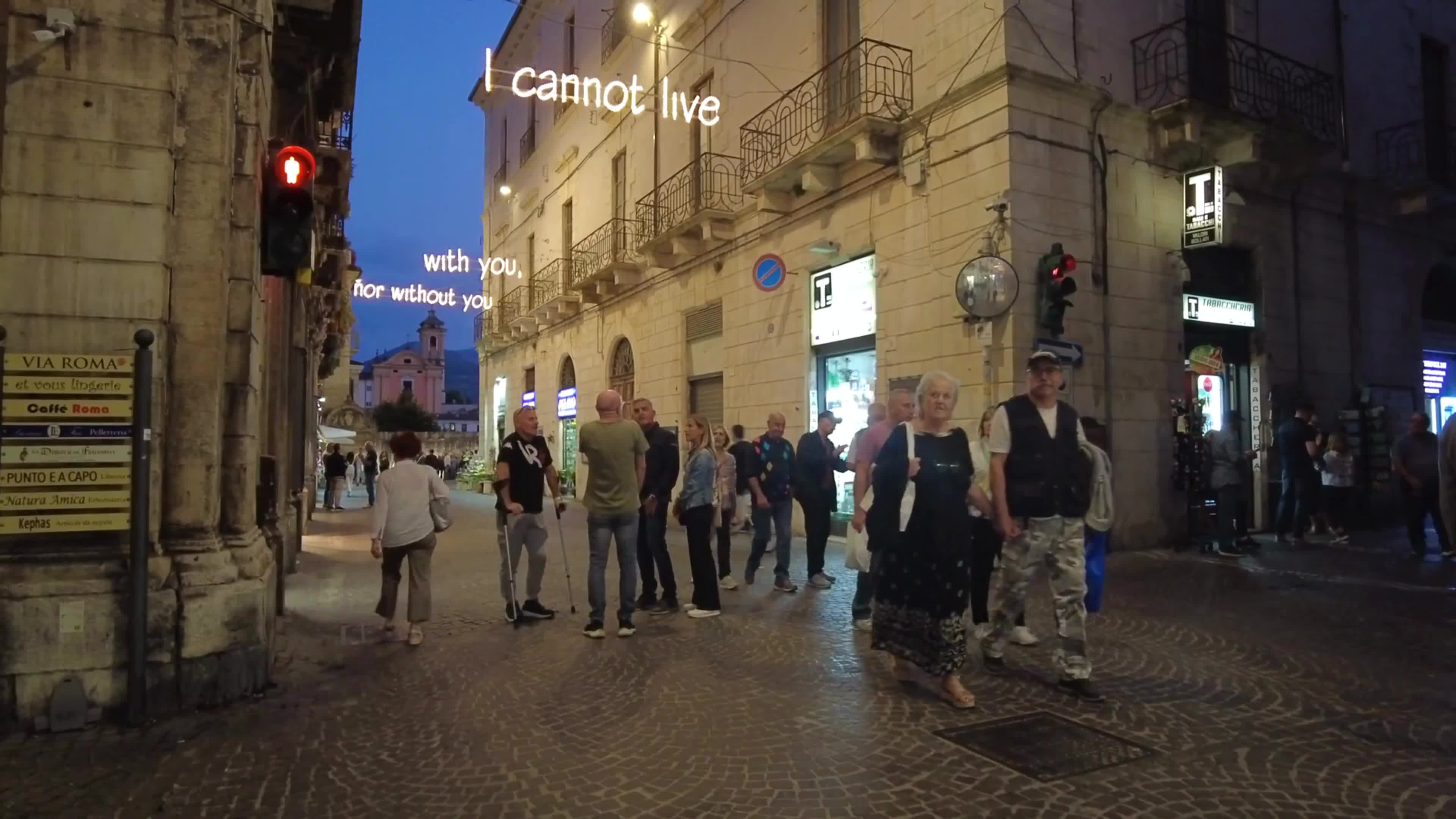Dailylife In Sulmona, Italy