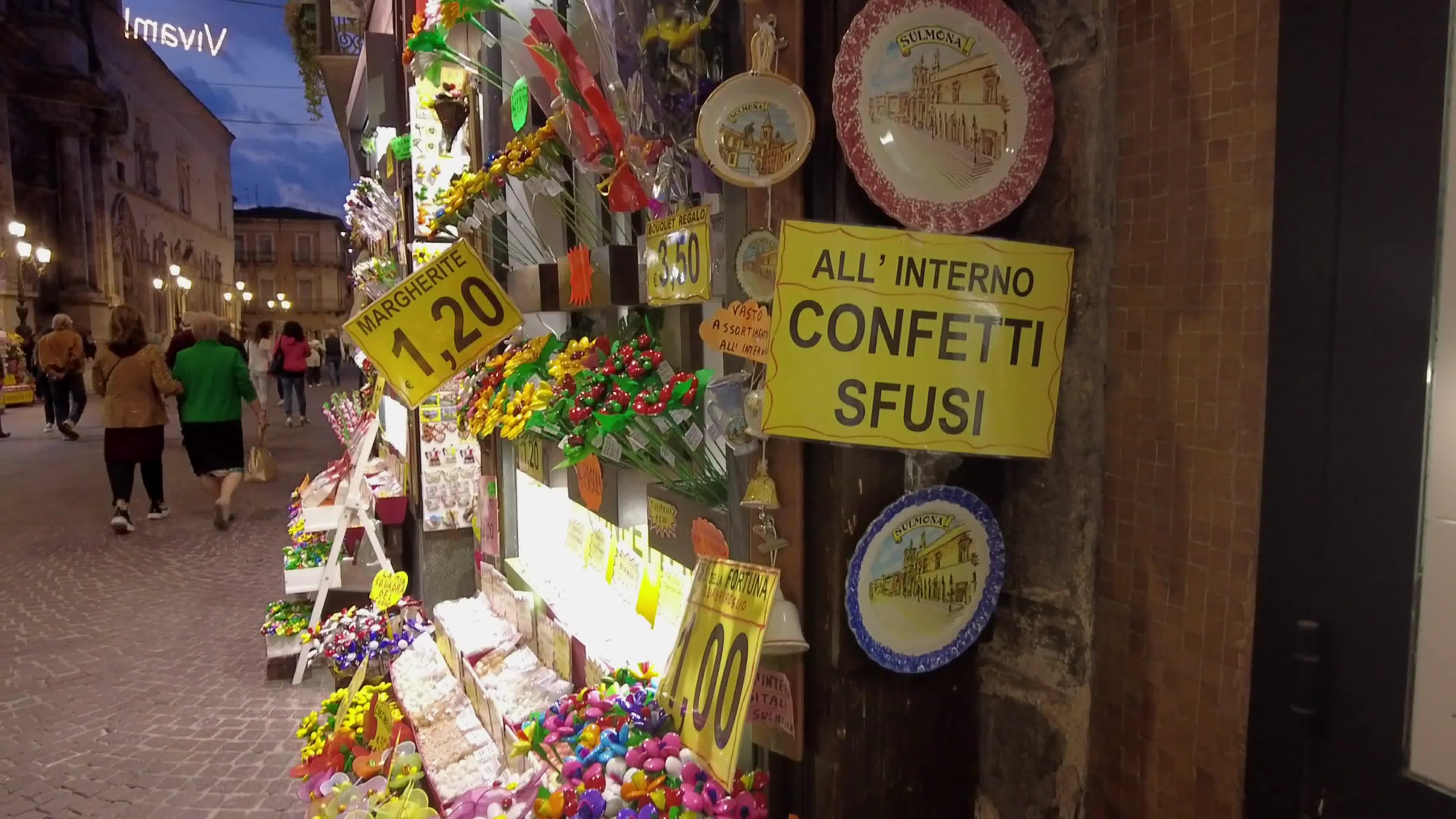 Dailylife In Sulmona, Italy