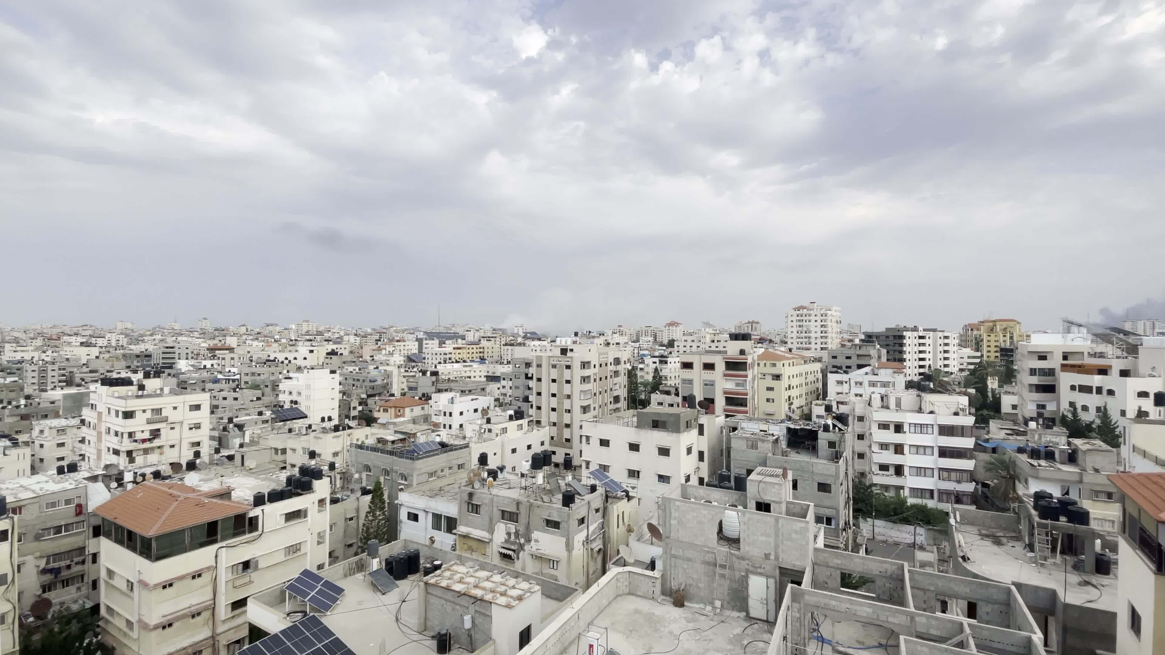 Isareli Aistrike In Gaza, Palestine