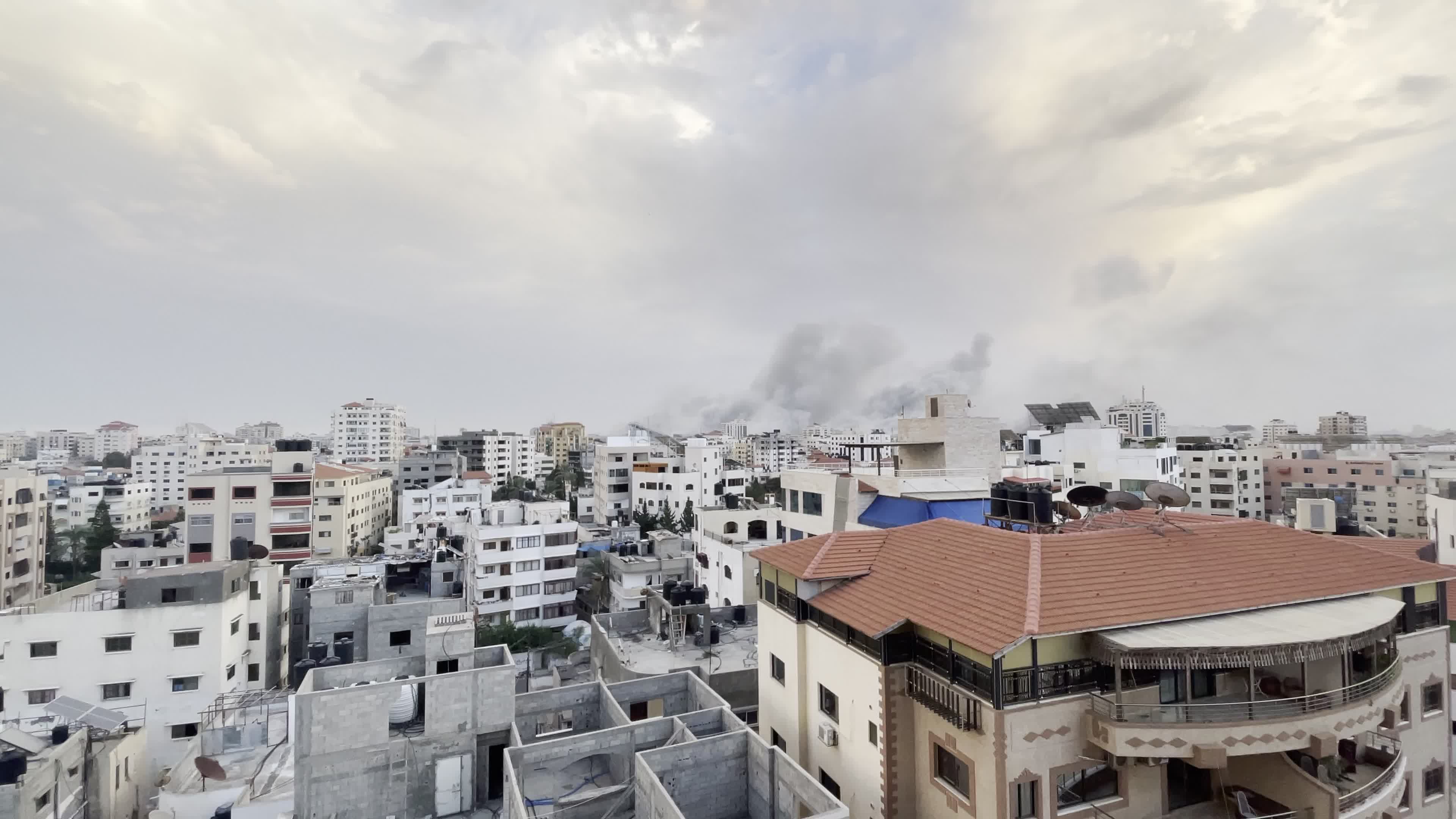 Isareli Aistrike In Gaza, Palestine