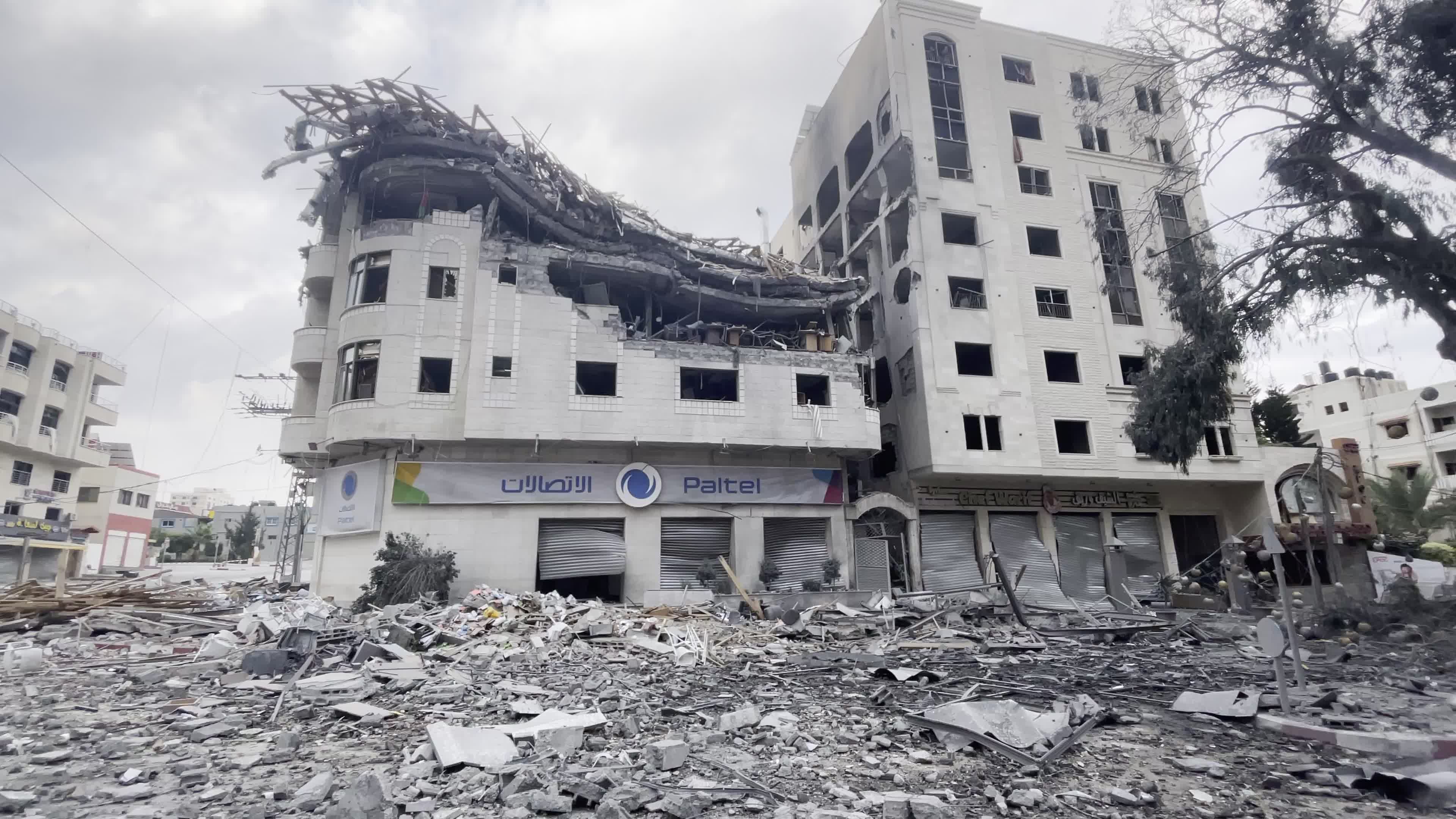 Aftermath Of Isareli Aistrike In Gaza, Palestine