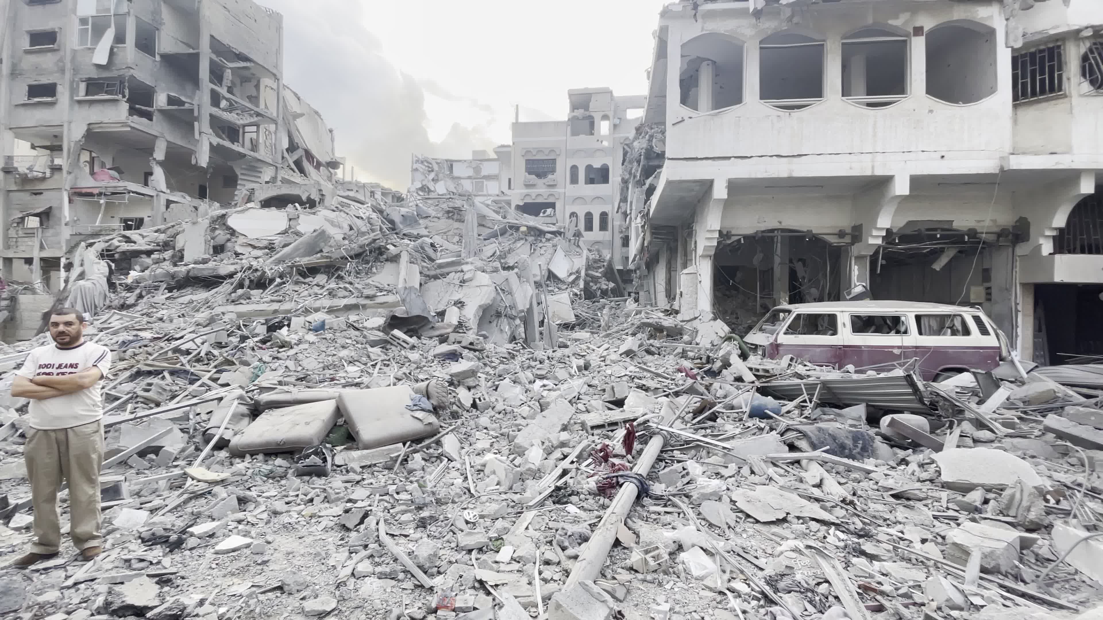 Aftermath Of Isareli Aistrike In Gaza, Palestine