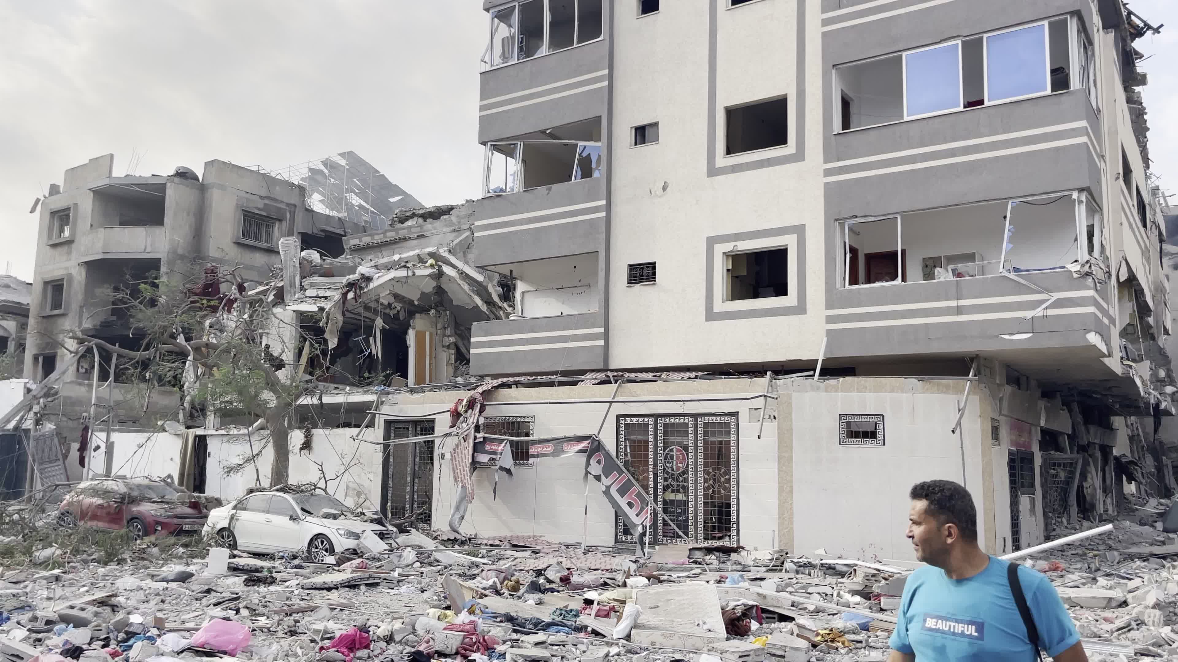 Aftermath Of Isareli Aistrike In Gaza, Palestine