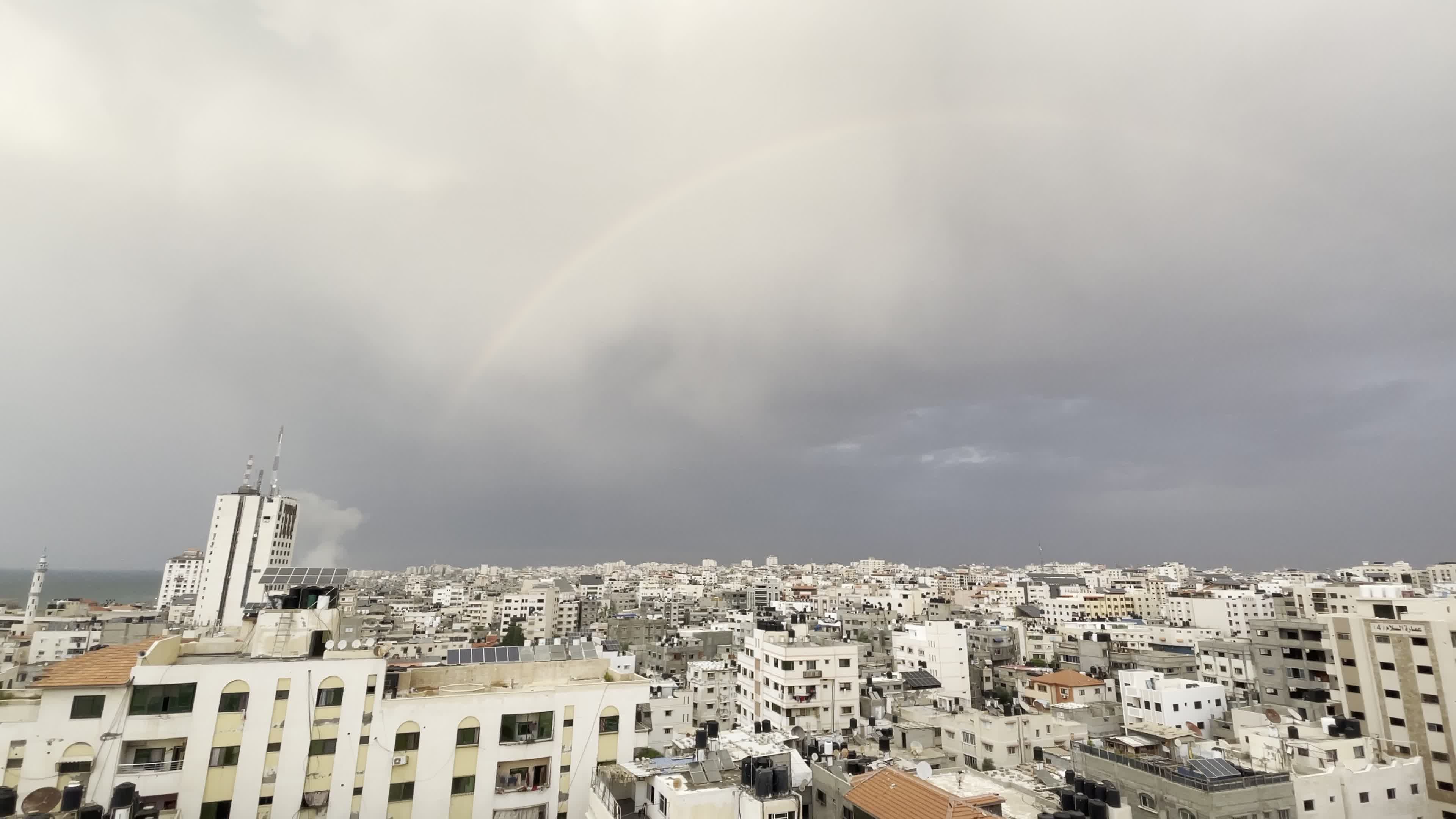 Isareli Aistrike In Gaza, Palestine