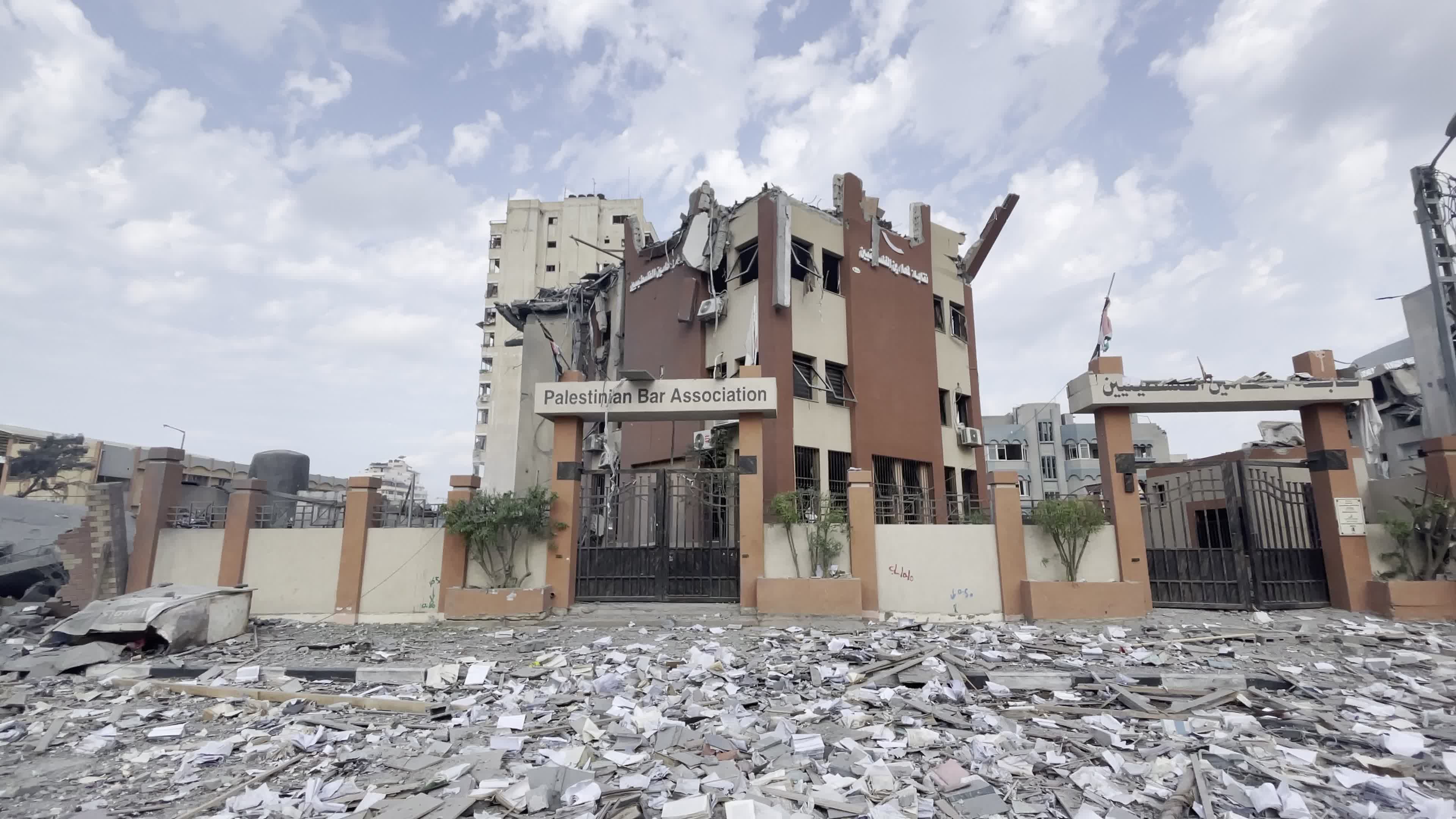 Aftermath Of Isareli Aistrike In Gaza, Palestine