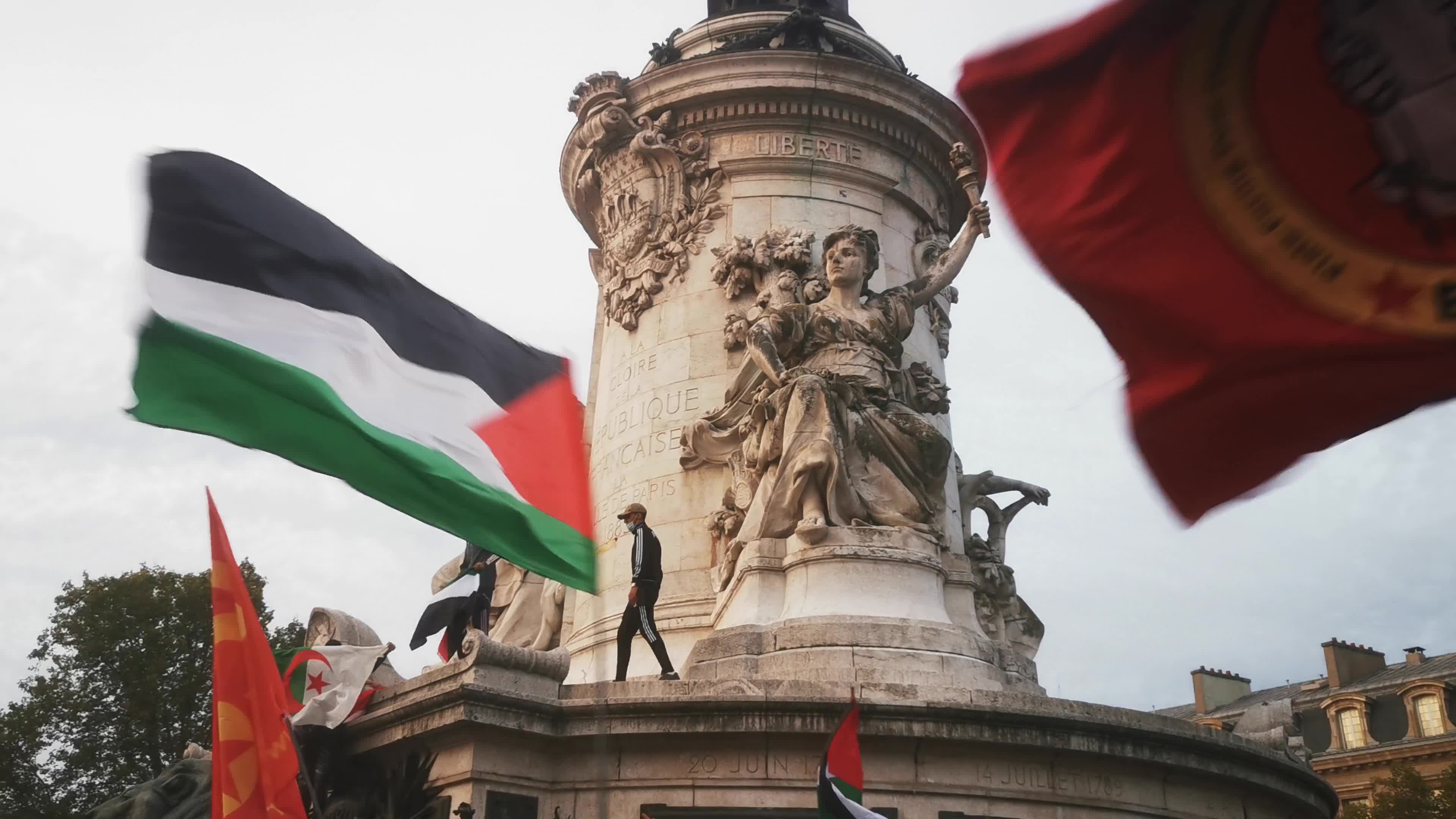 Prohibited Pro-Palestinian Protests In Paris