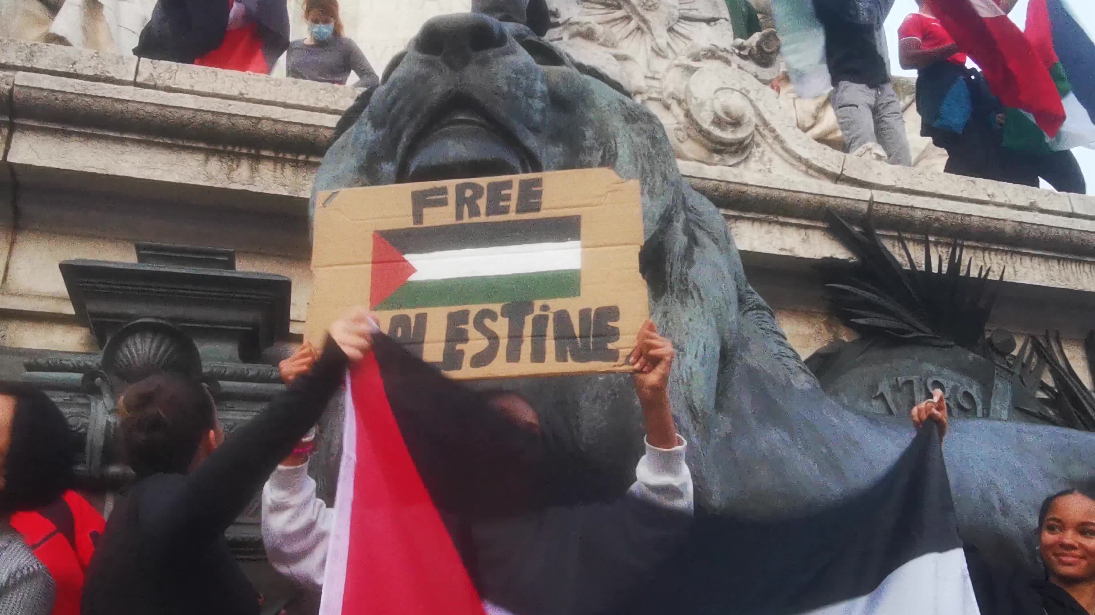 Prohibited Pro-Palestinian Protests In Paris