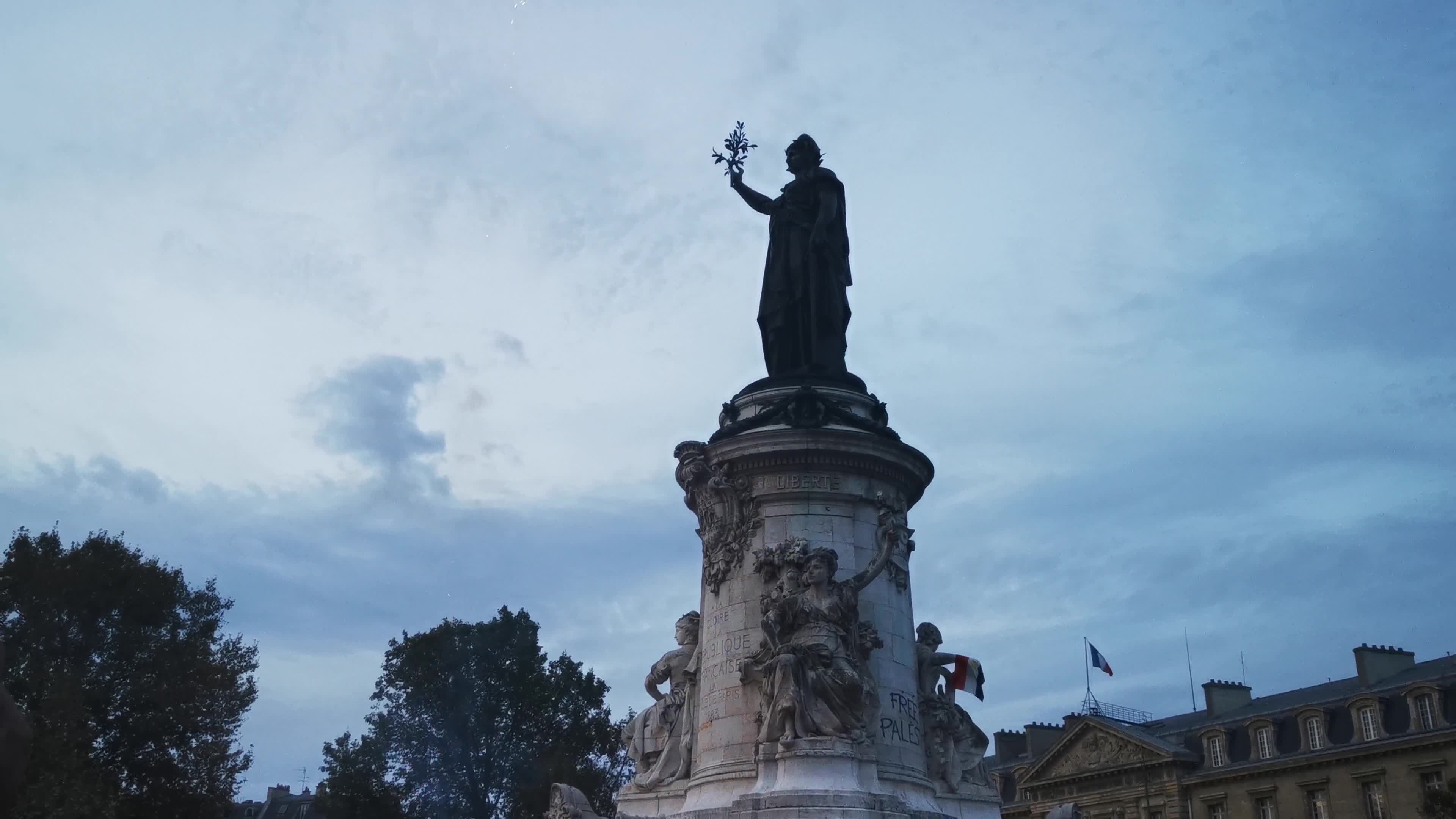 Prohibited Pro-Palestinian Protests In Paris