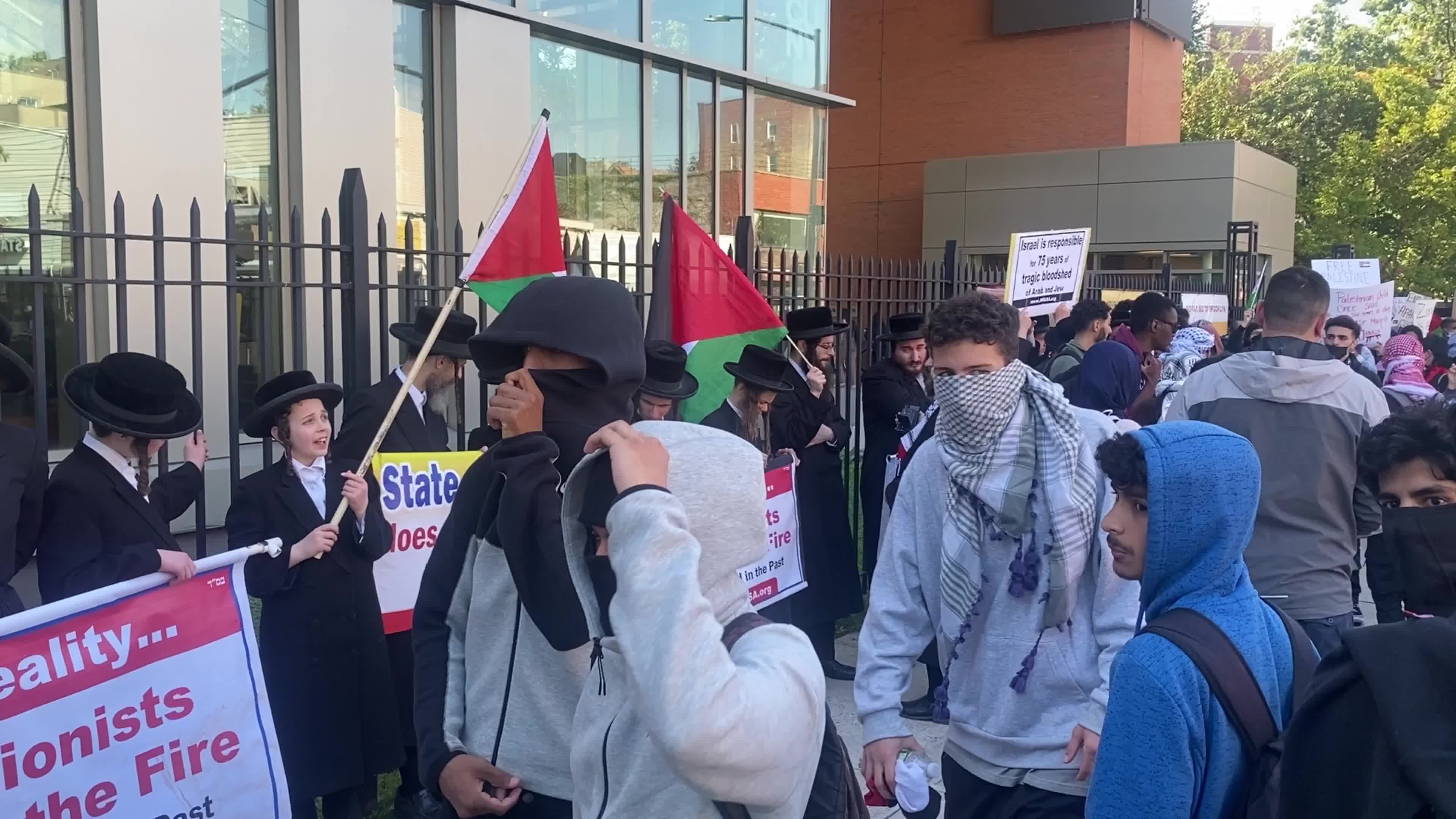 Brooklyn College Students Protest in Support of Palestine