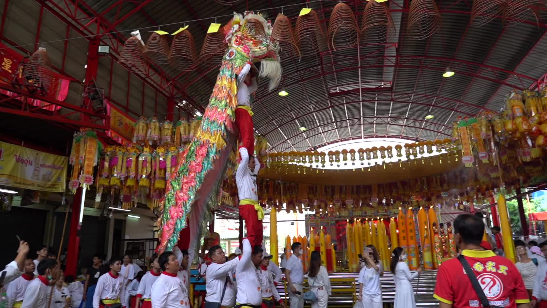 Vegetarian festival in Bangkok.