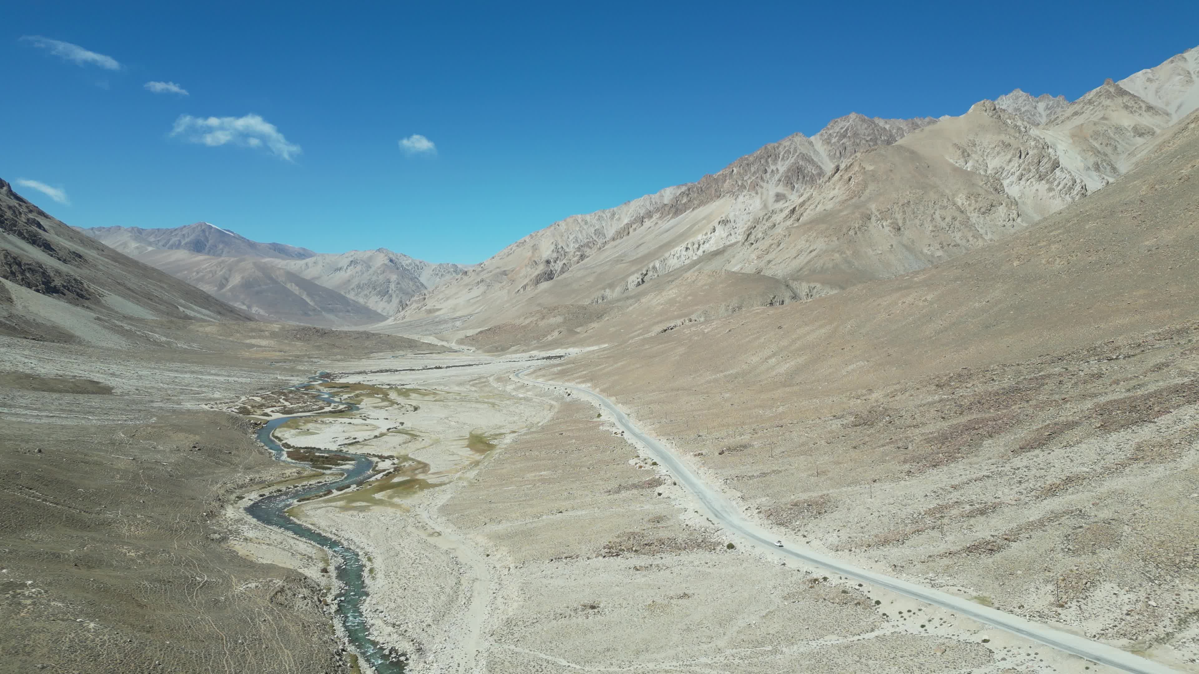 Drone Videos of the stunning Pamir Highway