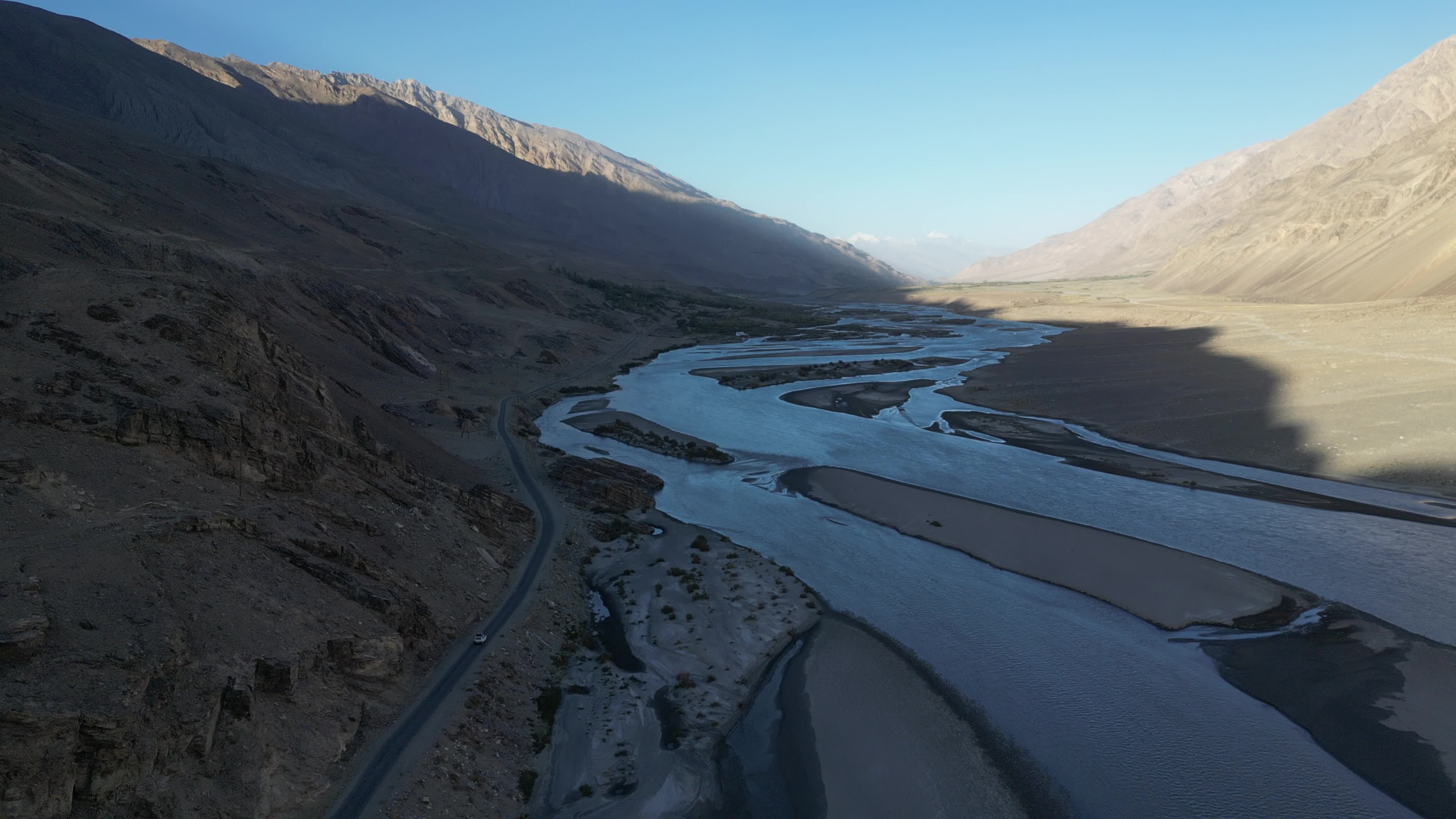 Drone videos of the Wakhan Valley