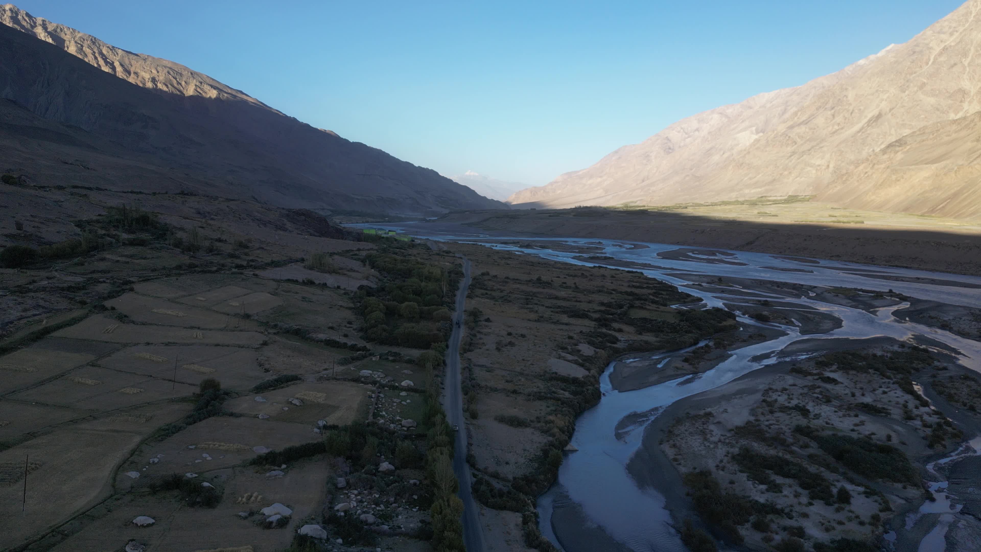 Drone videos of the Wakhan Valley