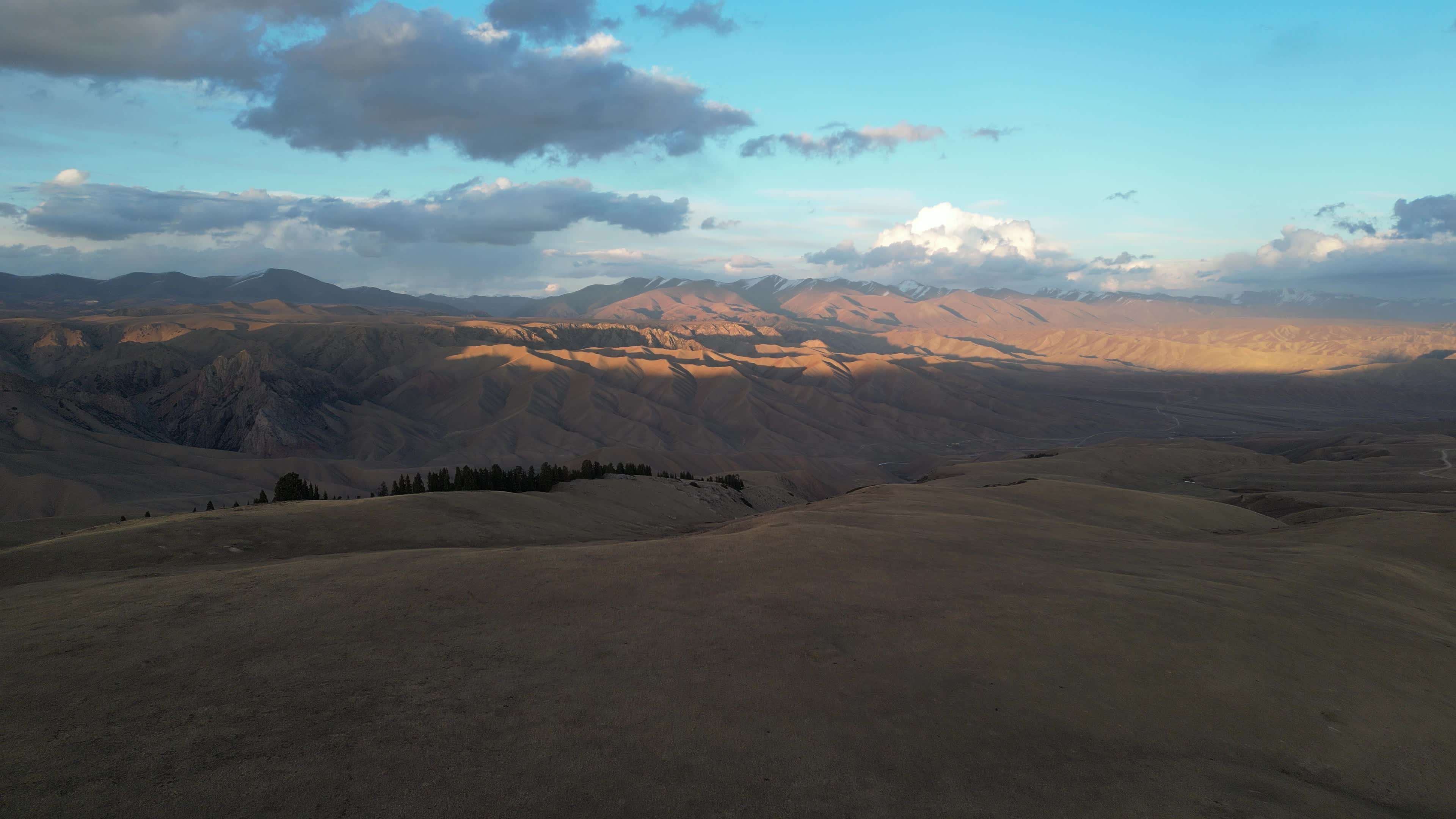 drone videos of the beautiful mountains of Kyrgyzstan