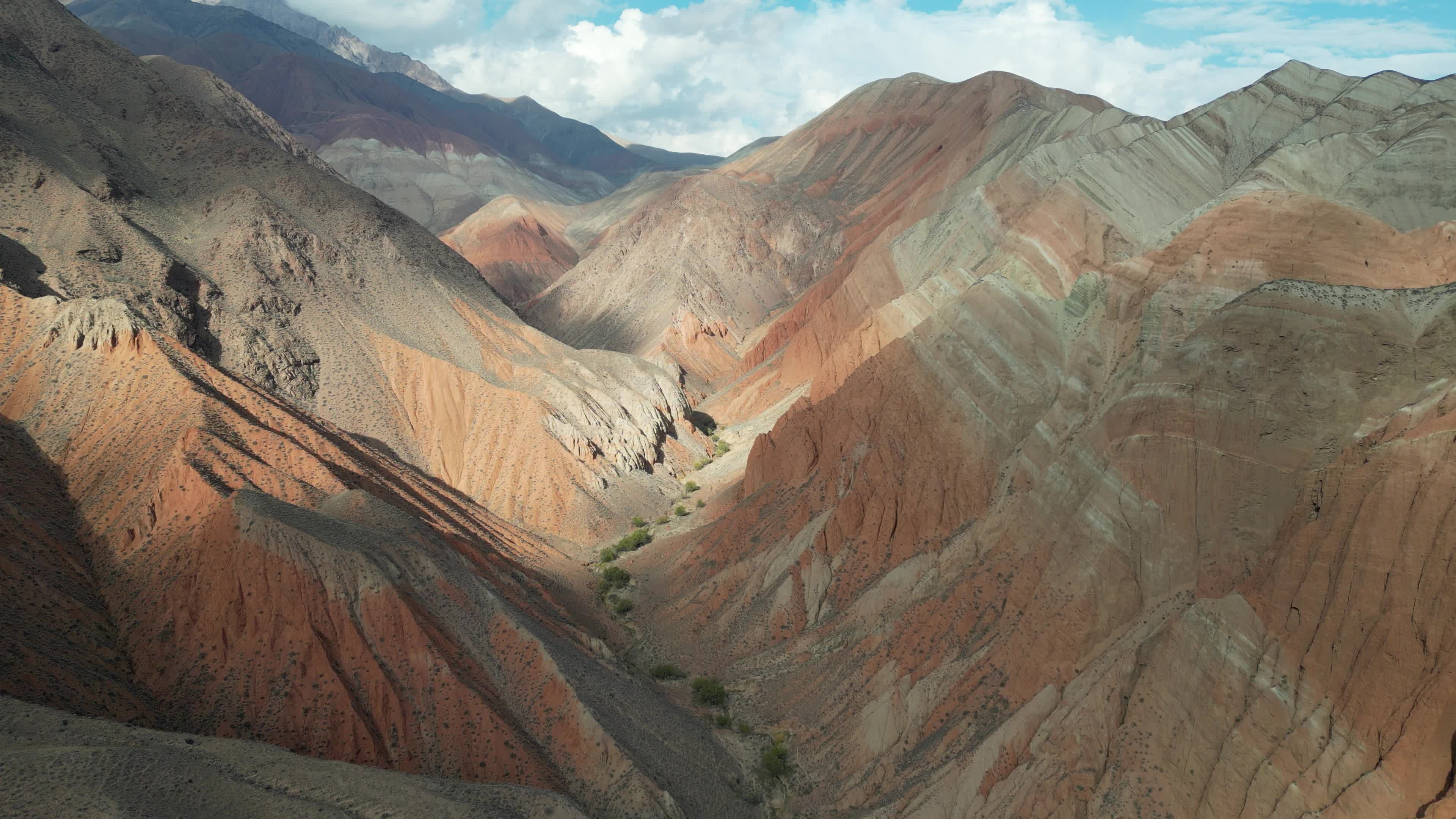 drone videos of the beautiful mountains of Kyrgyzstan