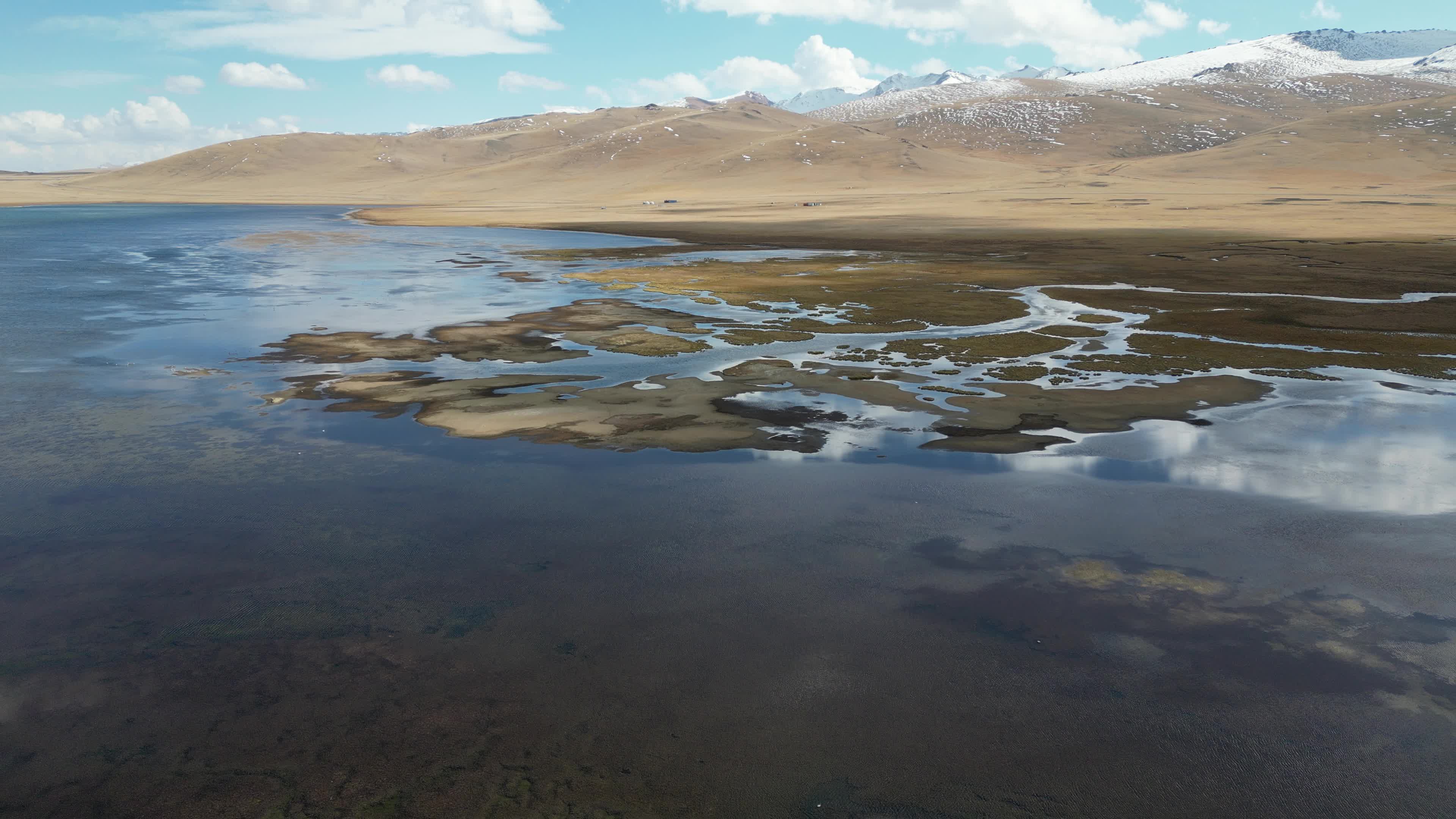 drone videos of the beautiful mountains of Kyrgyzstan
