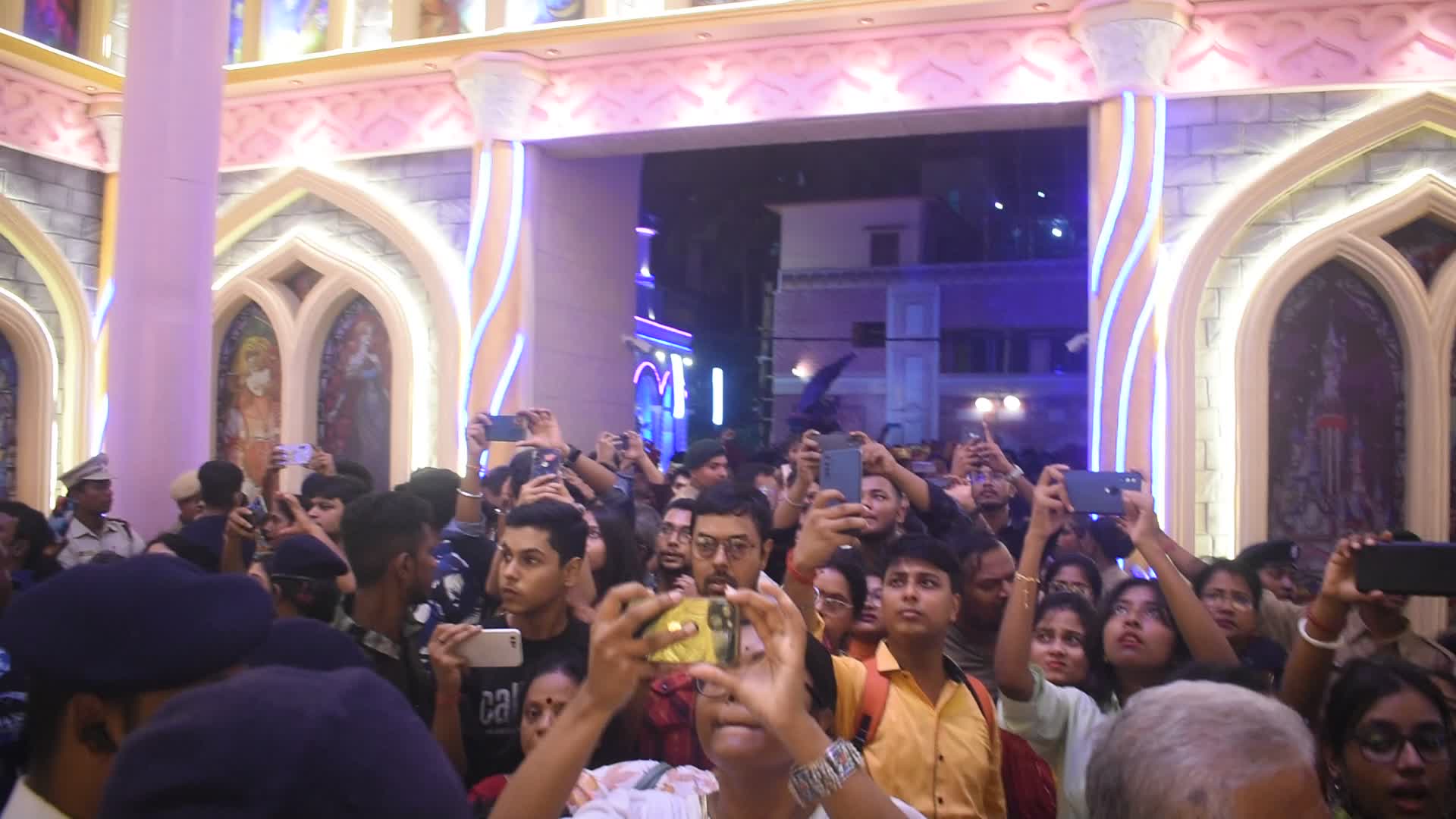 Durga puja festival in Kolkata, India
