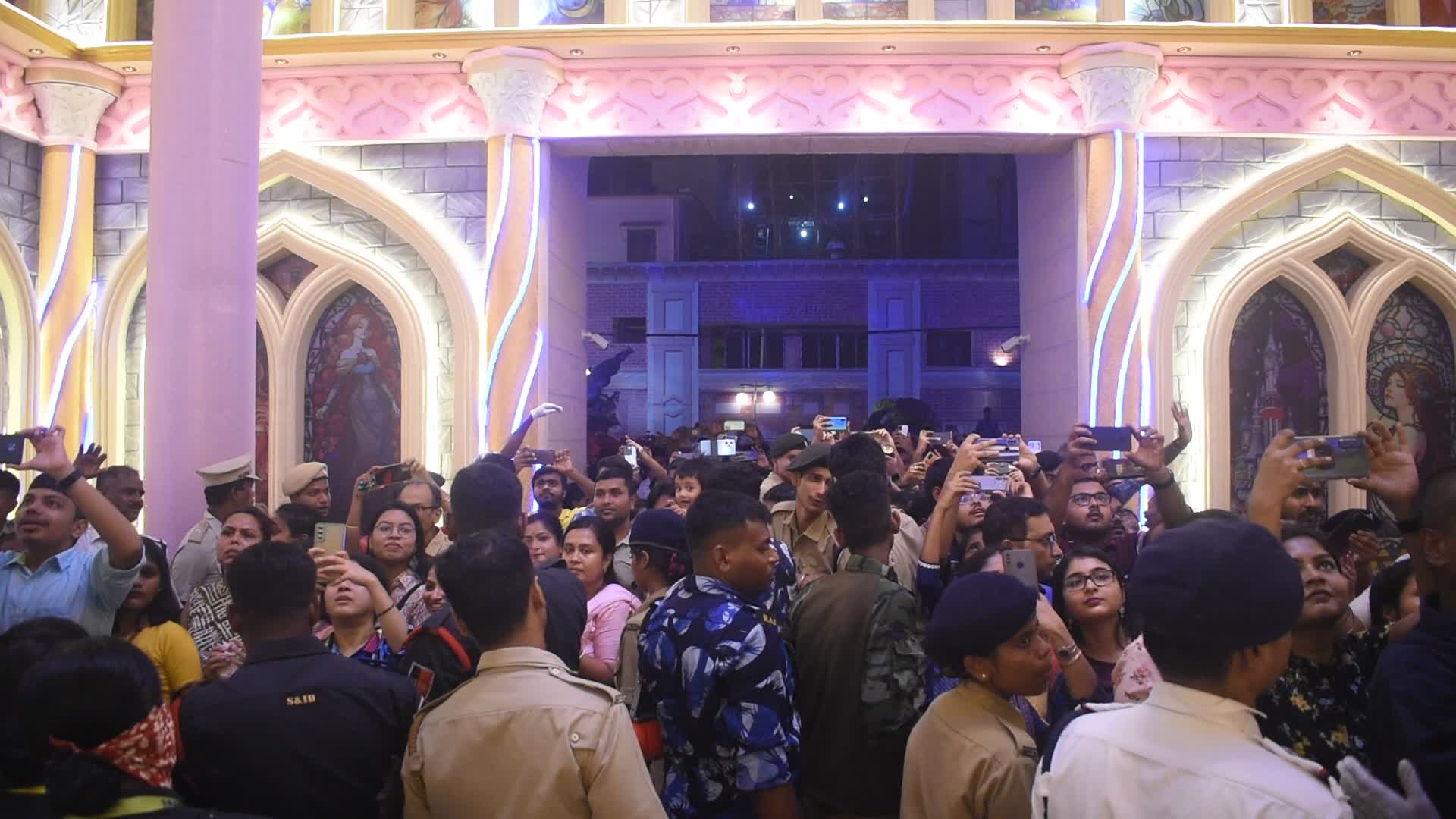 Durga puja festival in Kolkata, India