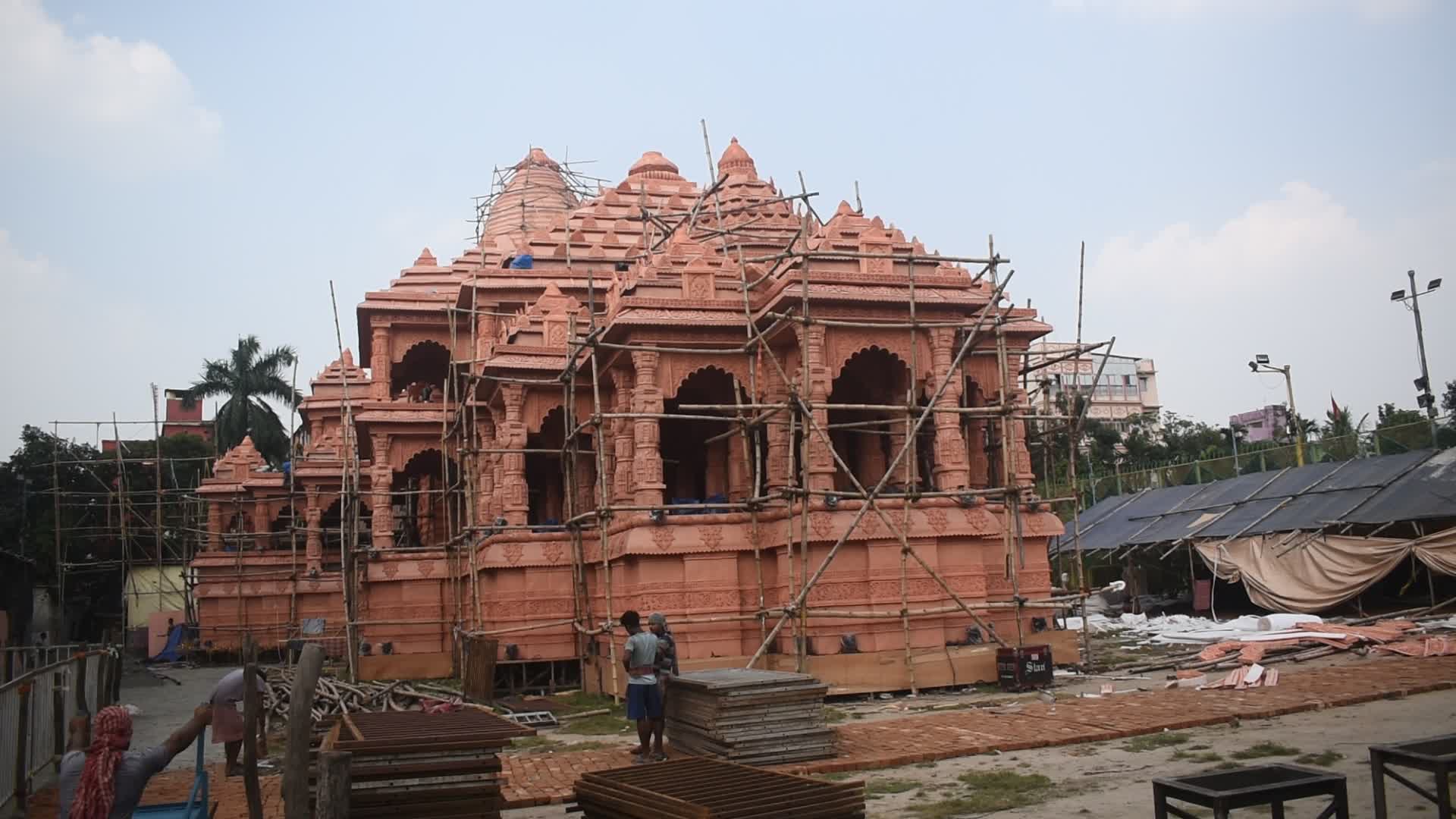 Durga puja festival in Kolkata, India