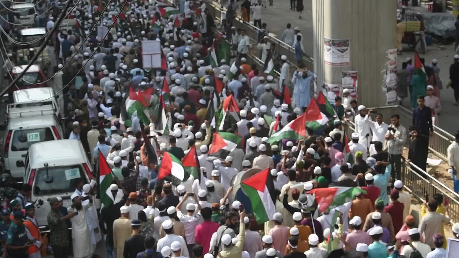 Protest in Dhaka