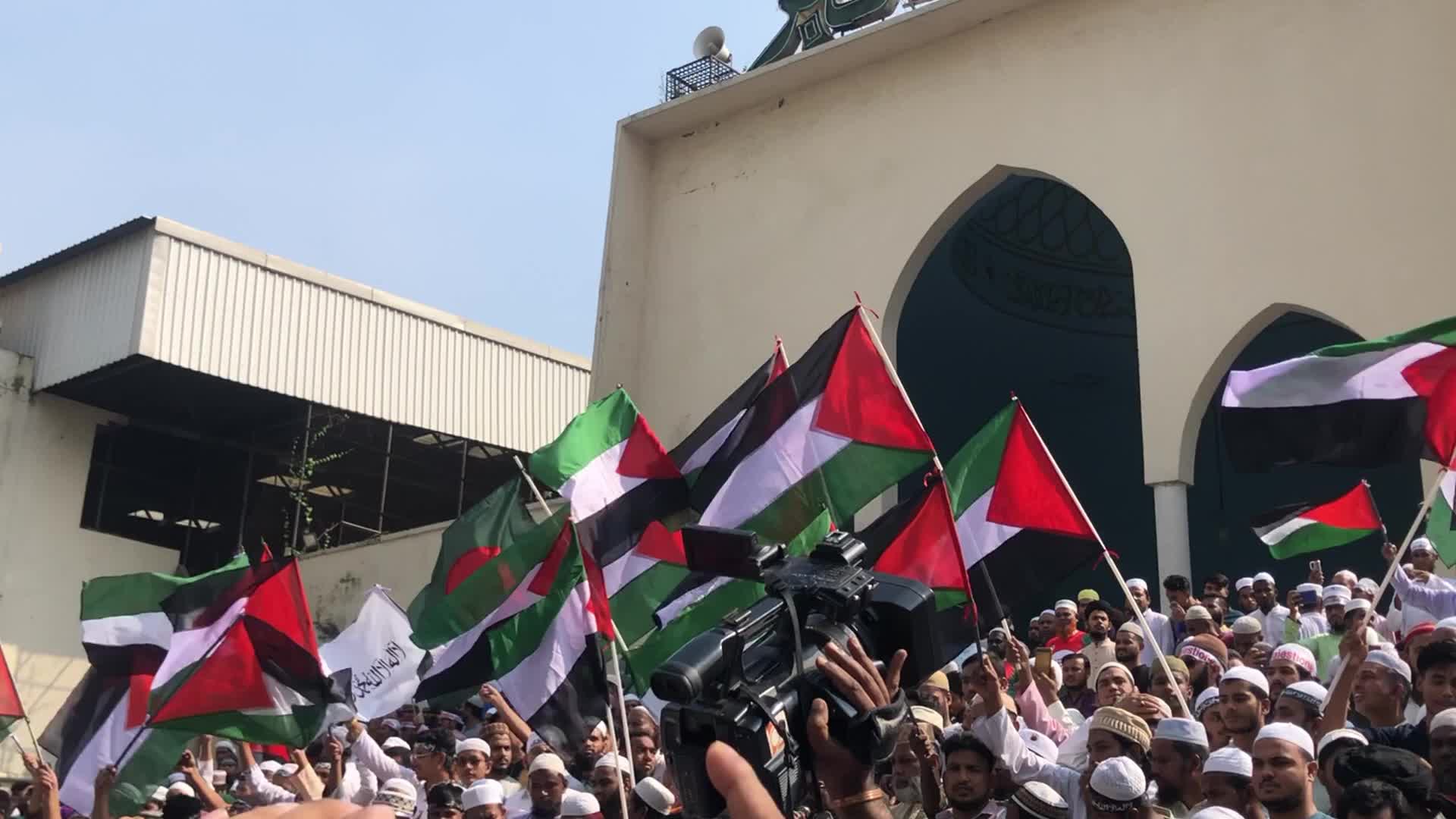 Protest In Gaza In Support Of Palestine