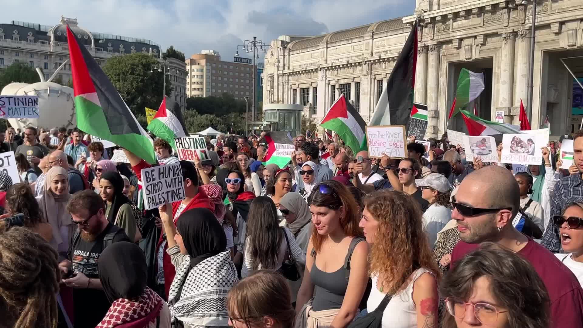 Pro Palestine Rally In Milan, Italy