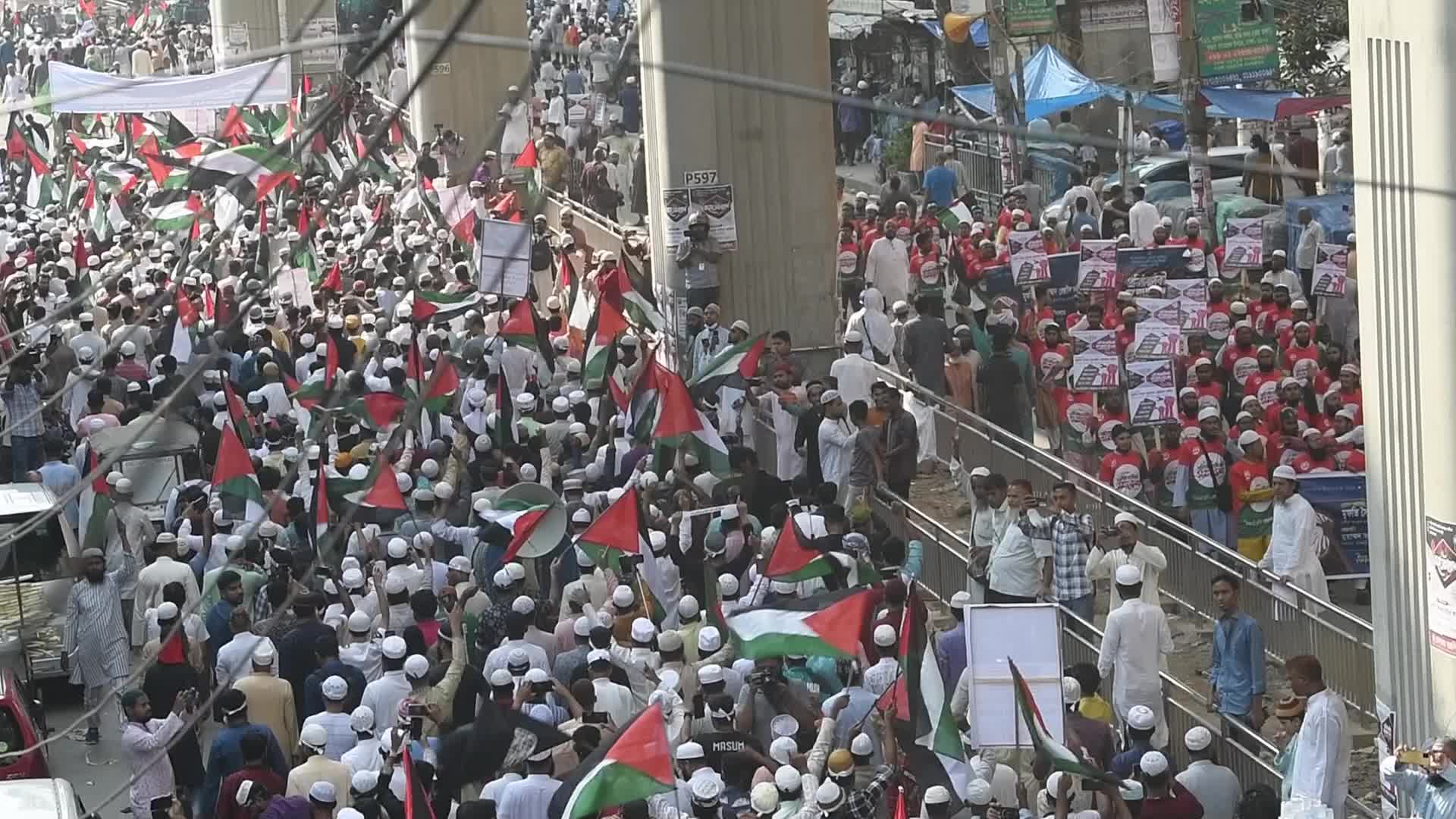 Protest in Dhaka