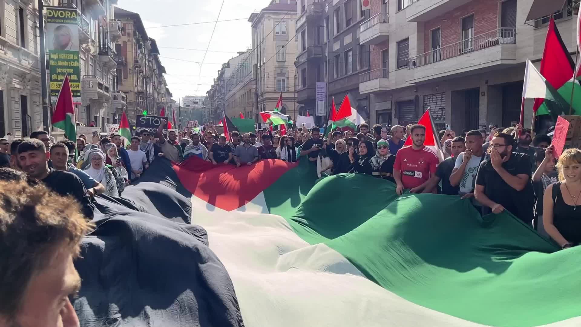 Pro Palestine Rally In Milan, Italy