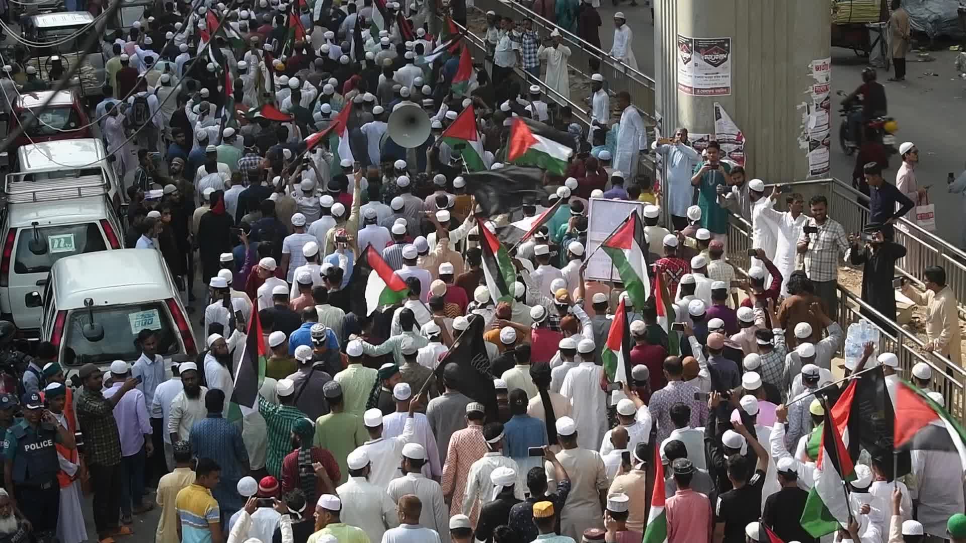 Protest in Dhaka