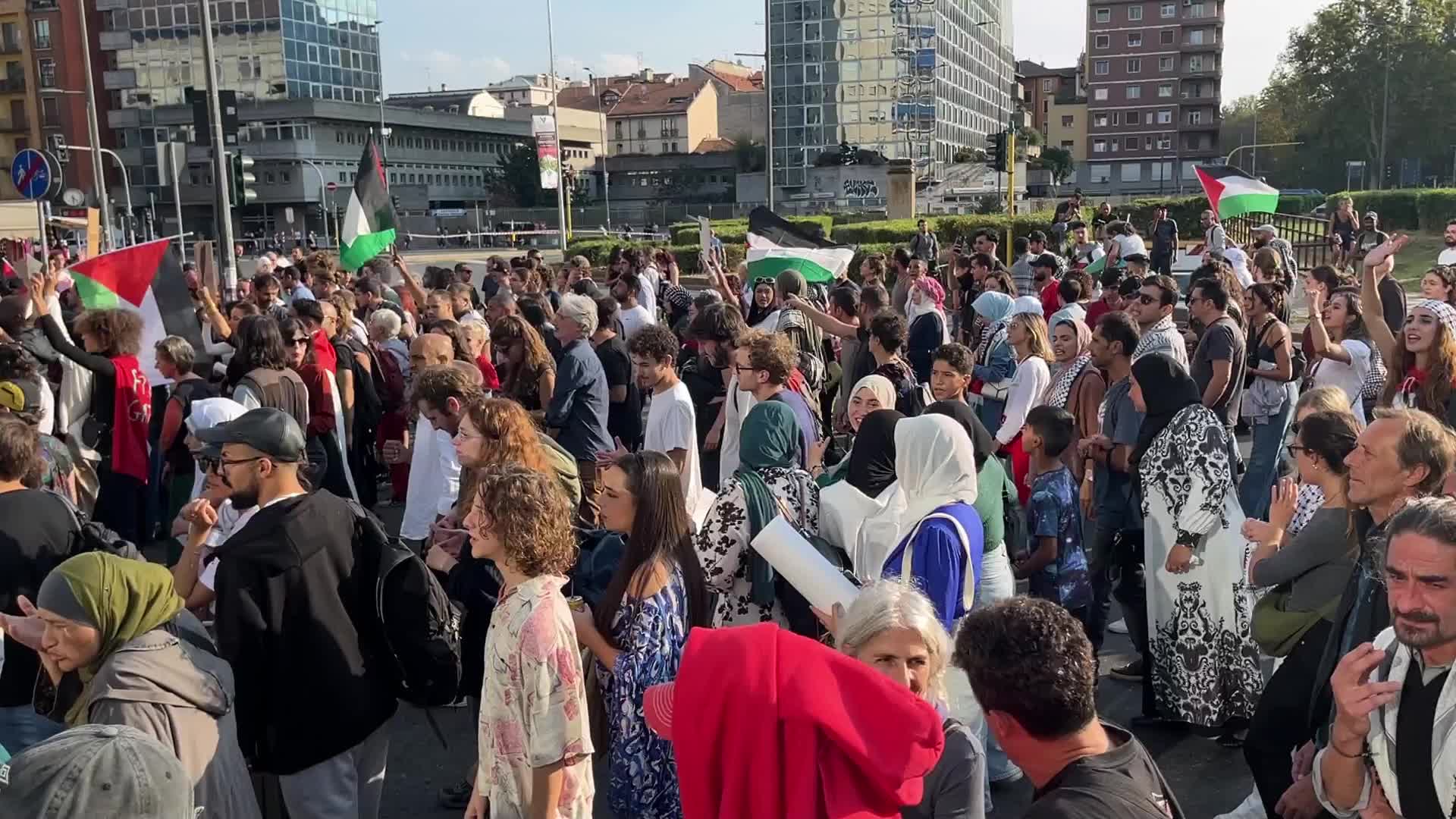 Pro Palestine Rally In Milan, Italy