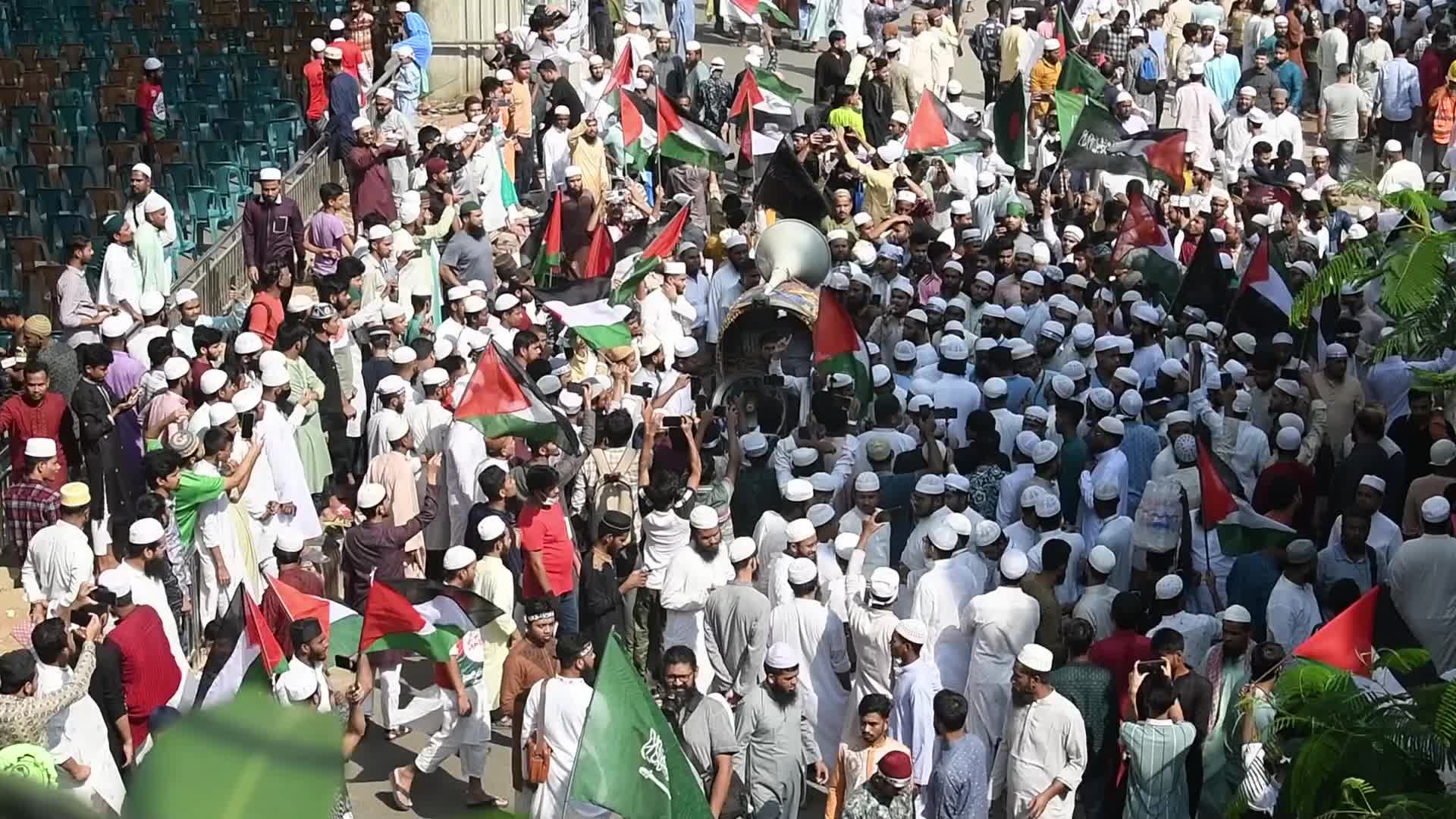 Protest in Dhaka