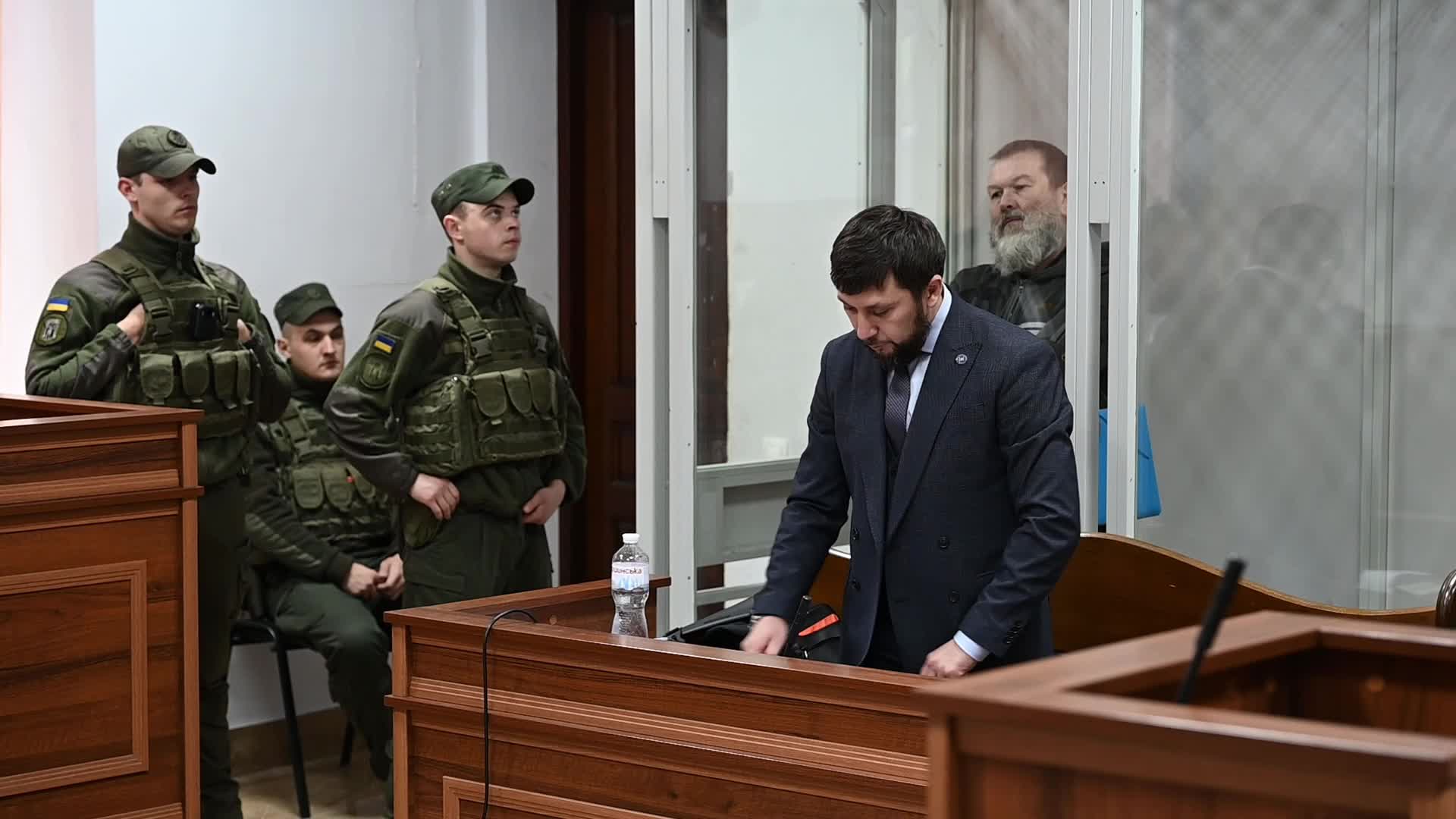 A trial for former Head of the Security Service of Ukraine (SBU) in the Autonomous Republic of Crimea Oleh Kulinich in Kyiv

