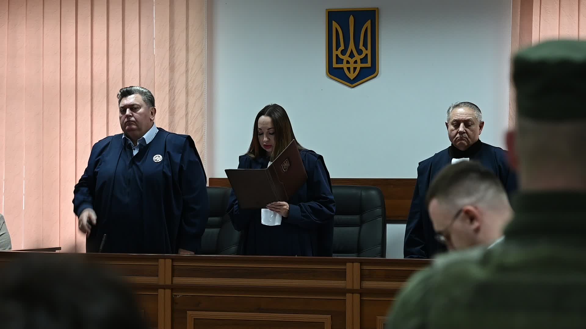 A trial for former Head of the Security Service of Ukraine (SBU) in the Autonomous Republic of Crimea Oleh Kulinich in Kyiv

