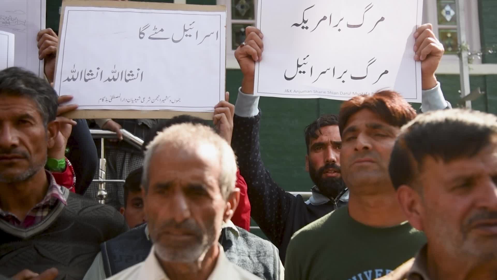 Pro Palestine Rally In Kashmir