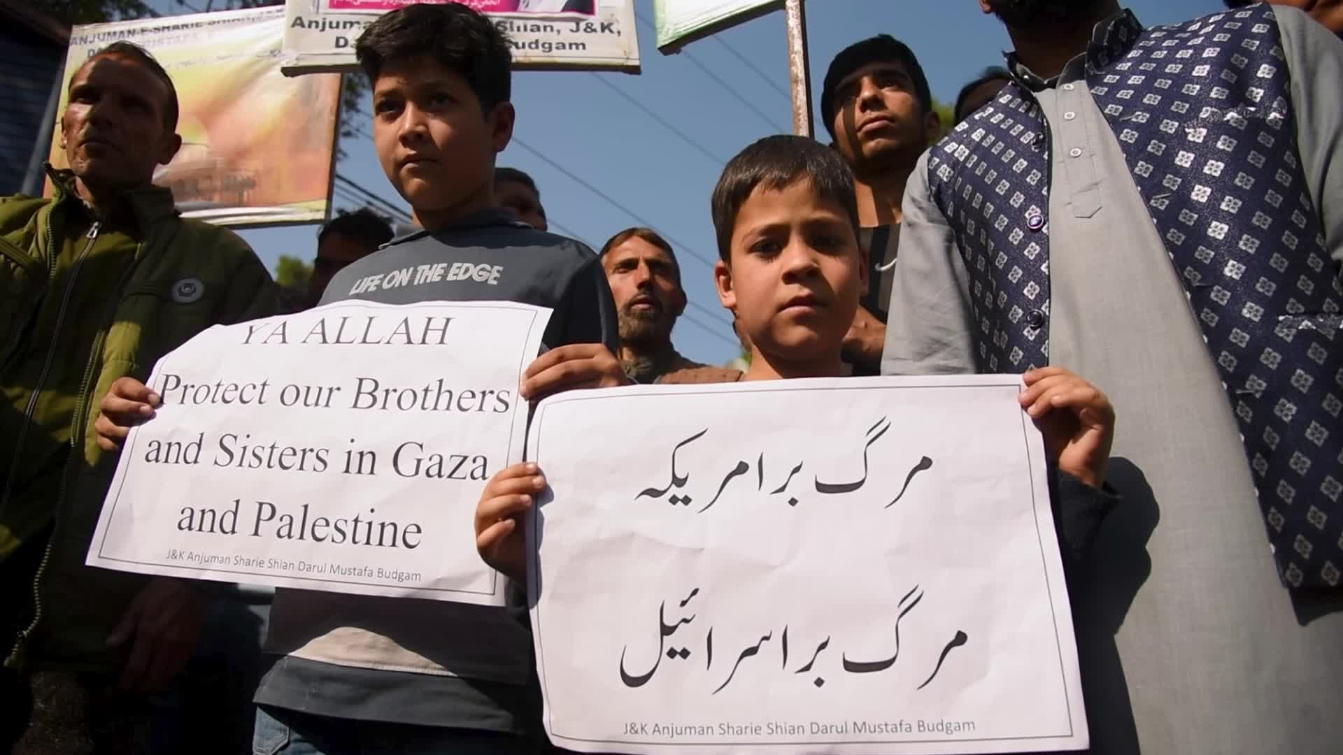 Pro Palestine Rally In Kashmir