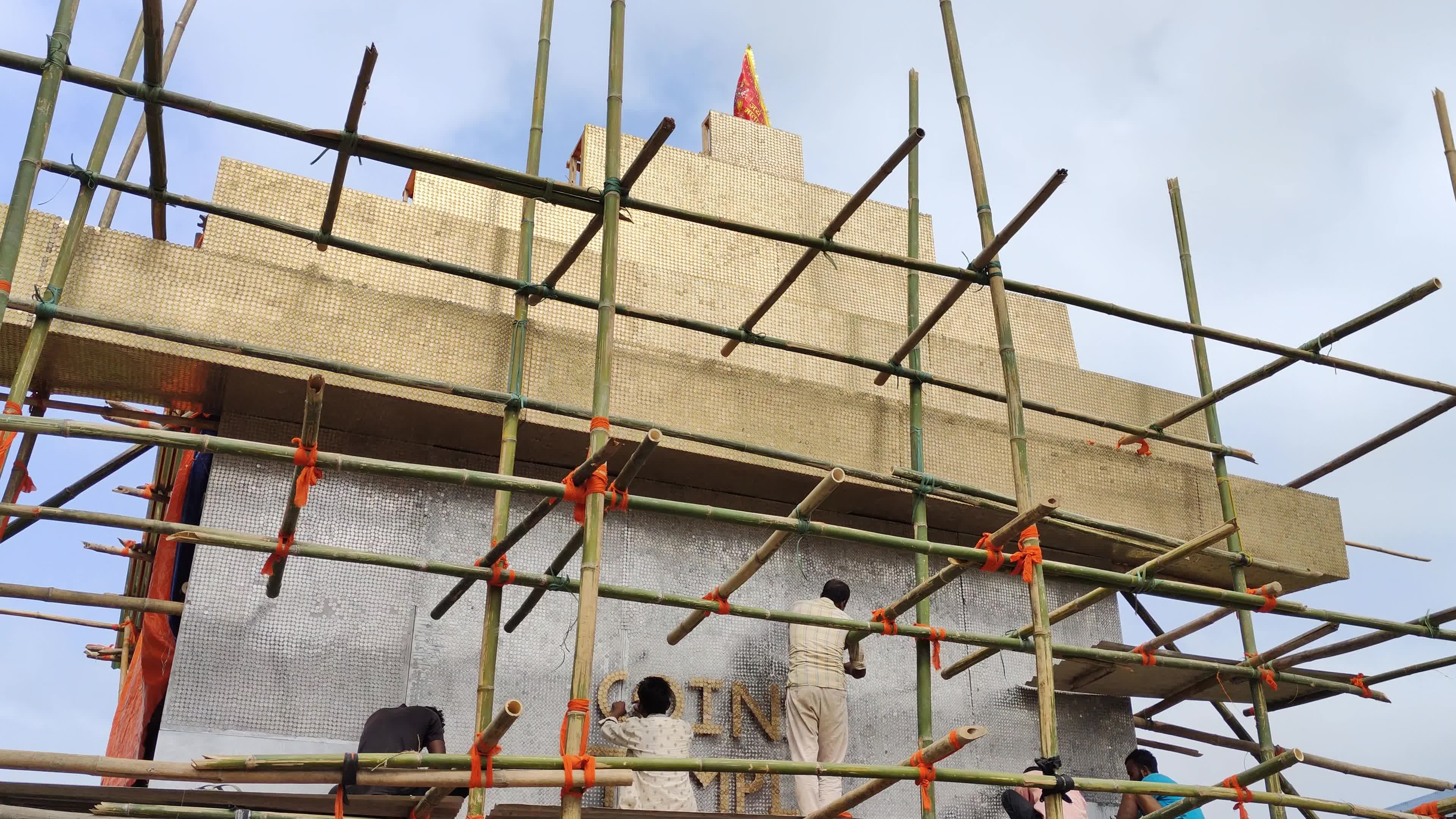 Preparation Of Durga Puja Festival In India