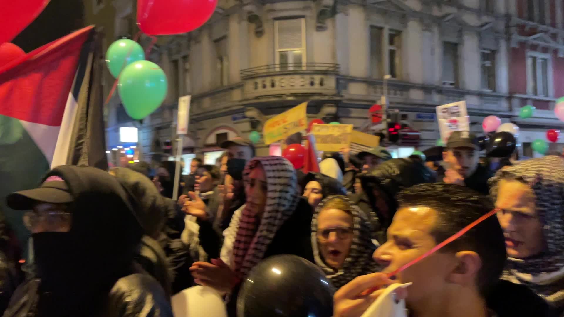 Pro Palestine Rally In Basel, Switzerland