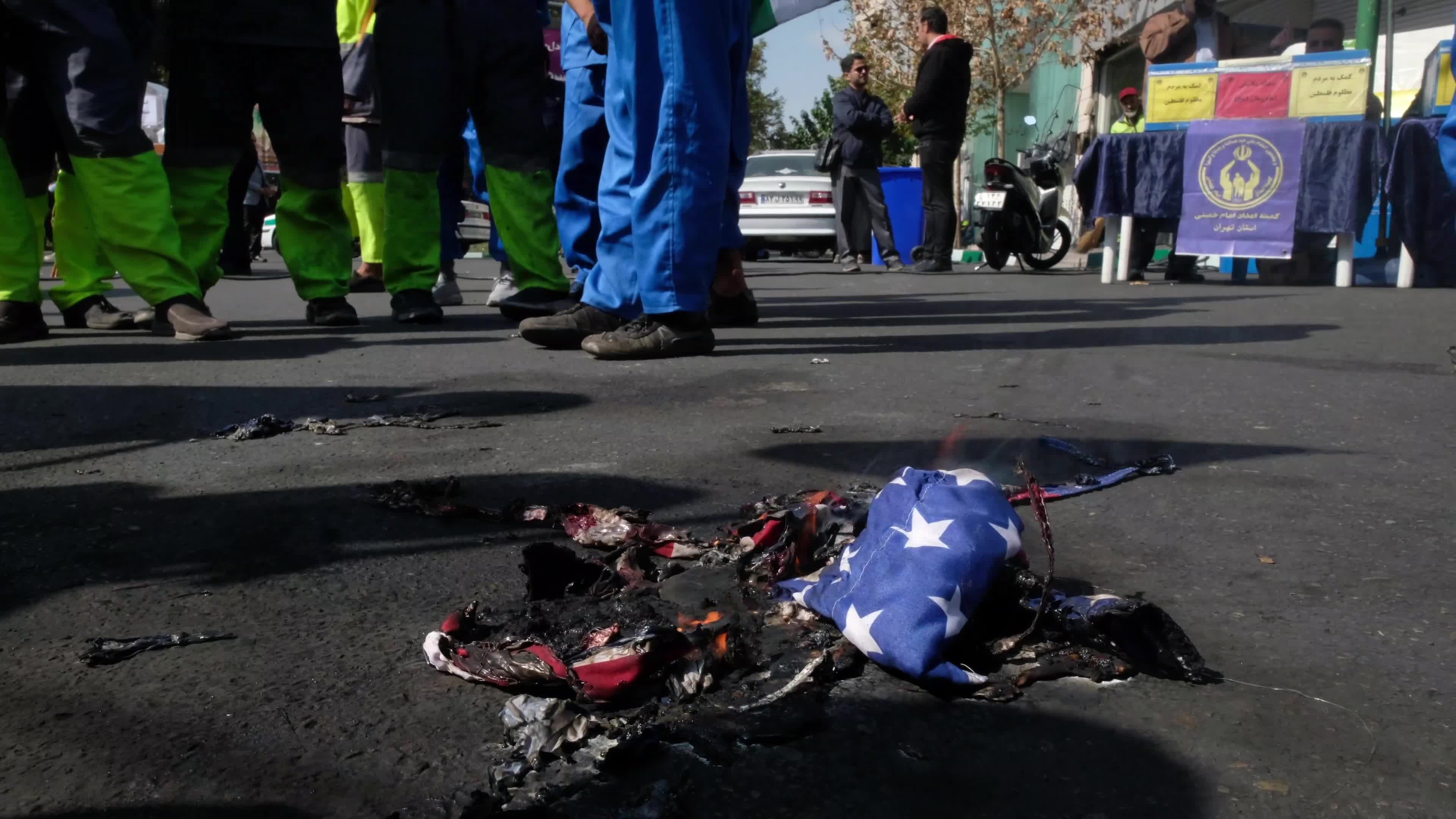 Anti-Israel Rally in support of Palestinian mothers and children