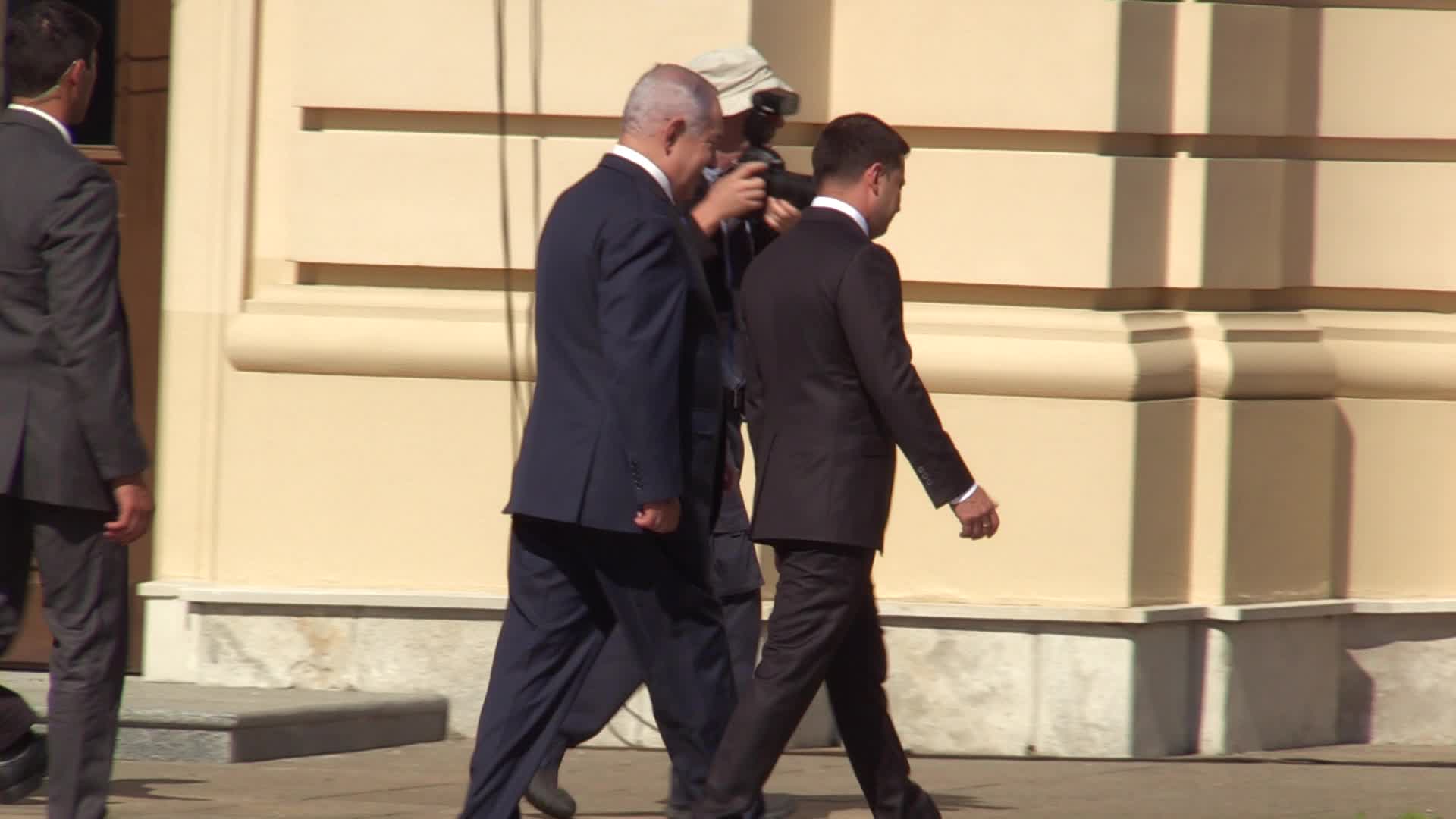 Israeli Prime Minister Benjamin Netanyahu visits Ukraine