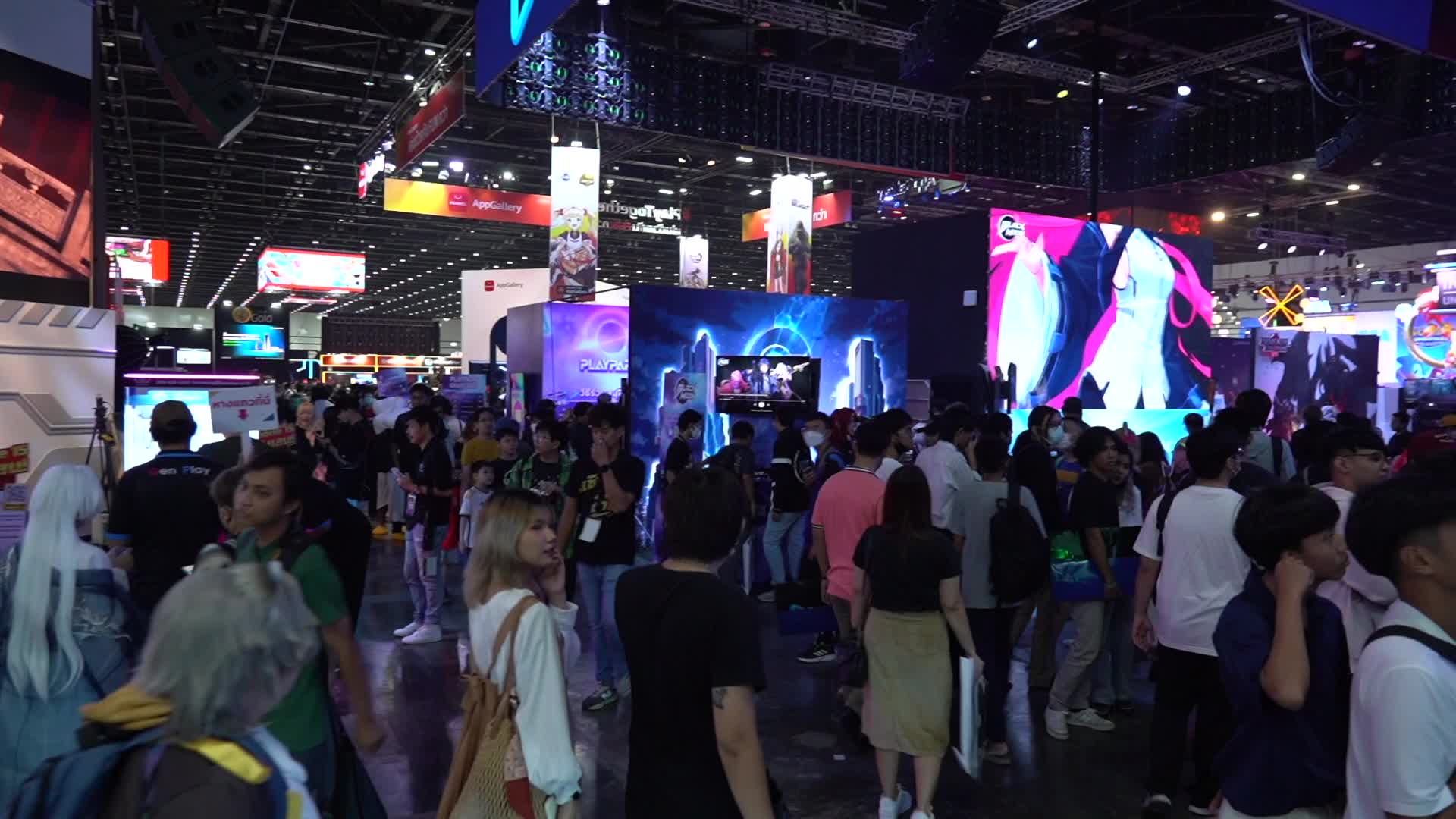 Thailand Game Show 2023 in Bangkok.