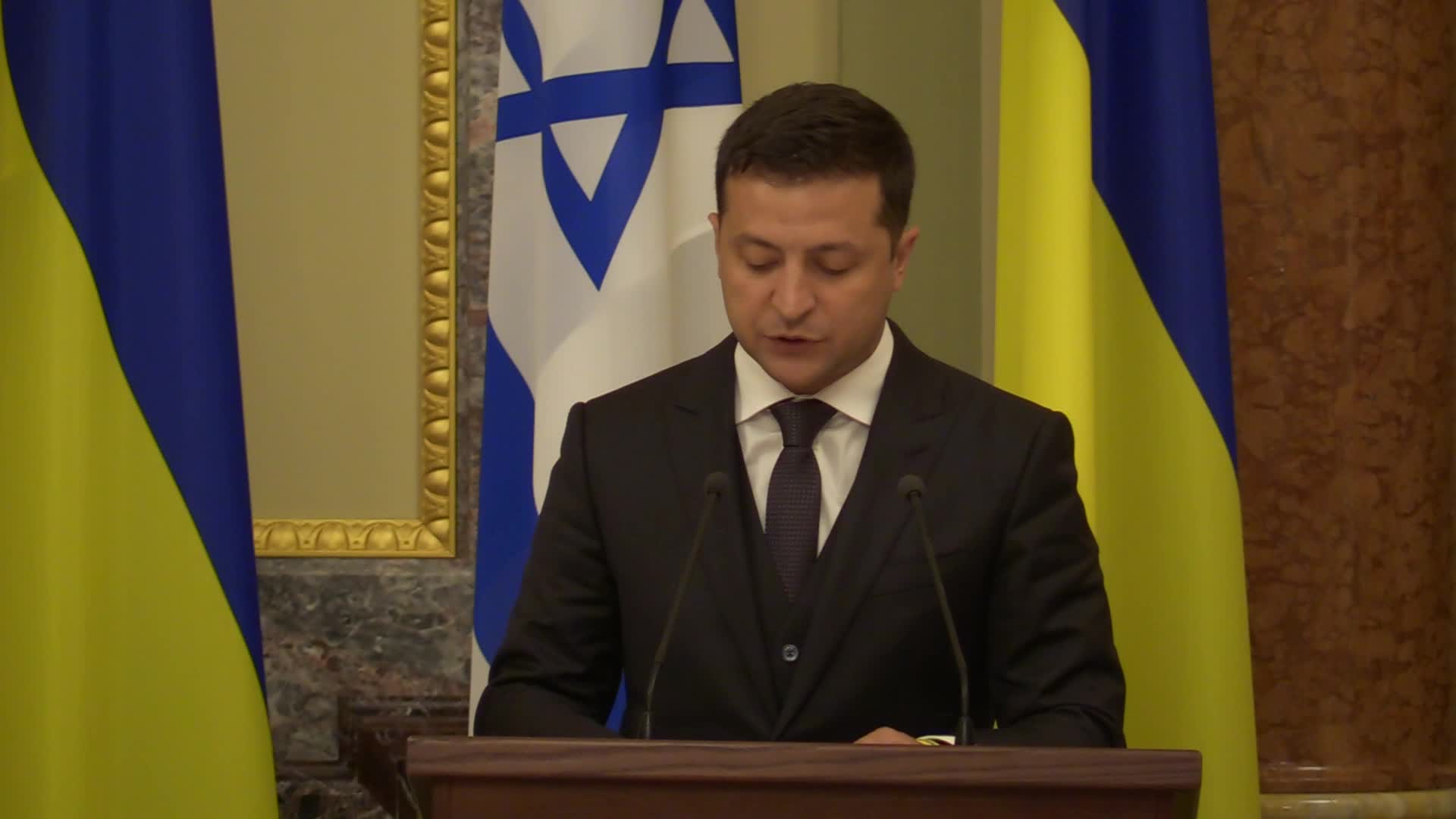 Israeli Prime Minister Benjamin Netanyahu visits Ukraine