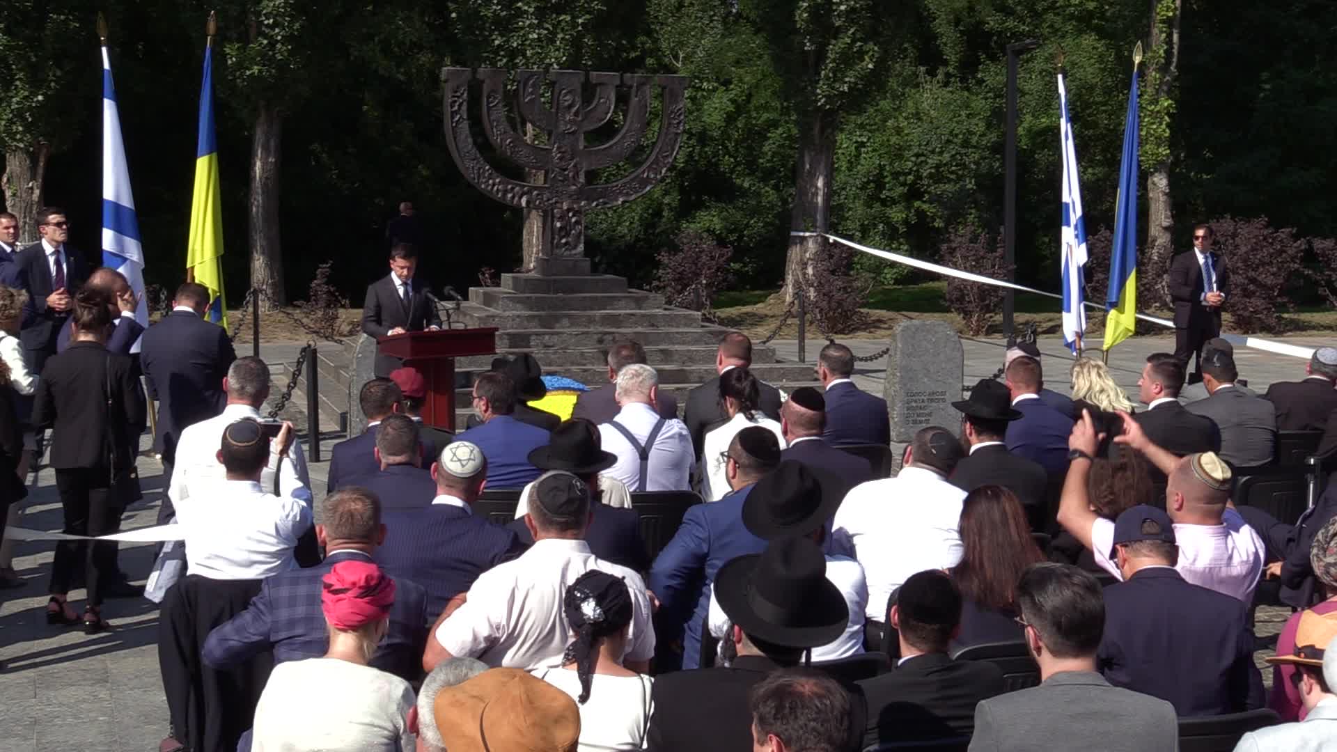 Israeli Prime Minister Benjamin Netanyahu visits Ukraine