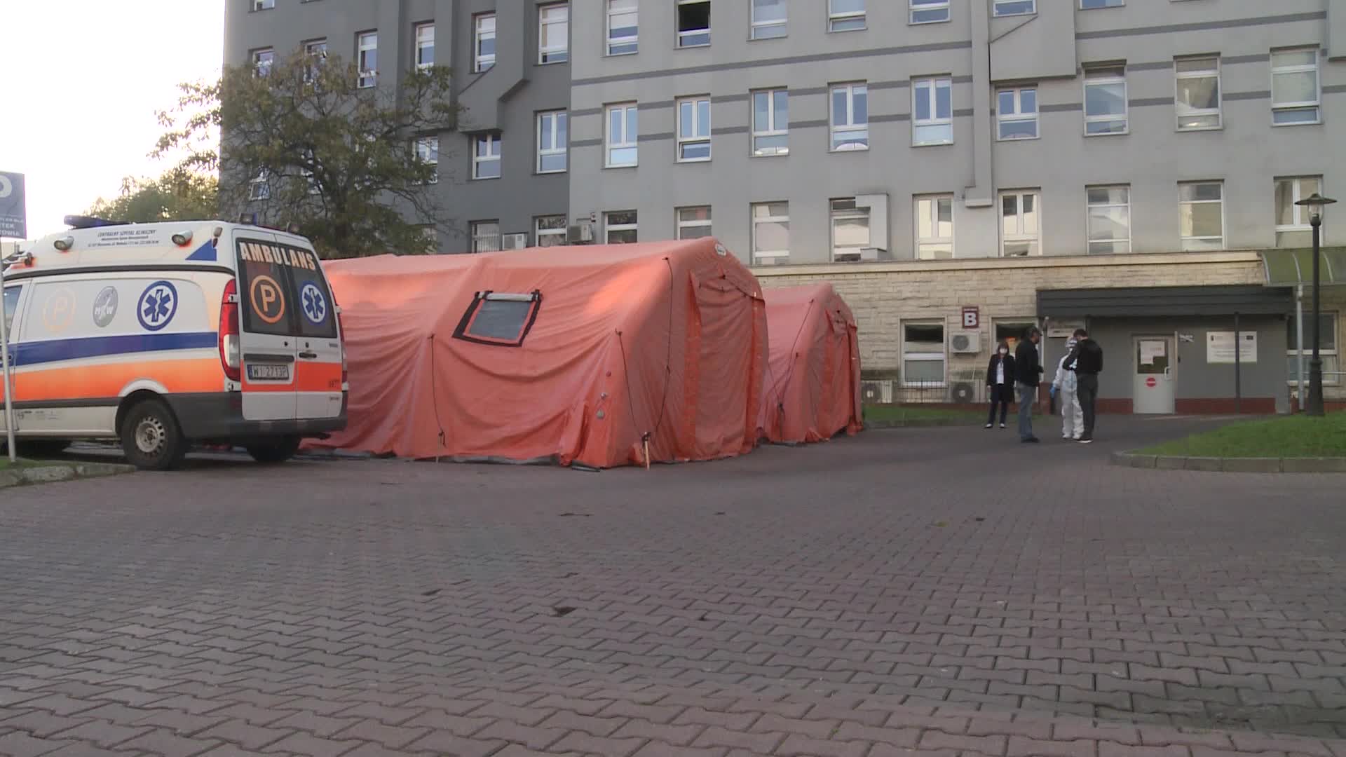 Hospitals filled up as Covid-19 cases surged six months after outbreak in Poland