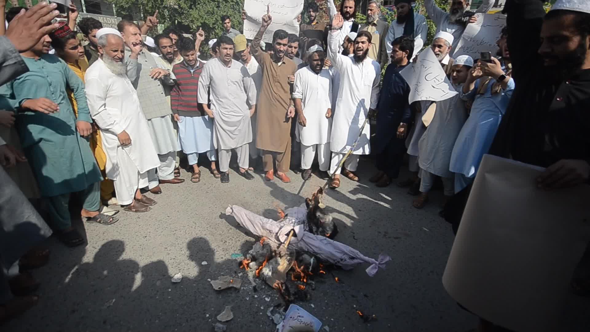 Rallies in solidarity with the Palestinian people in Pakistan 