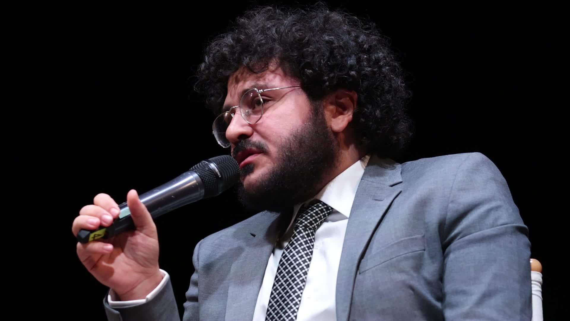 Patrick Zaki presents his book Sogni e illusioni di libertà. La mia storia in Milan