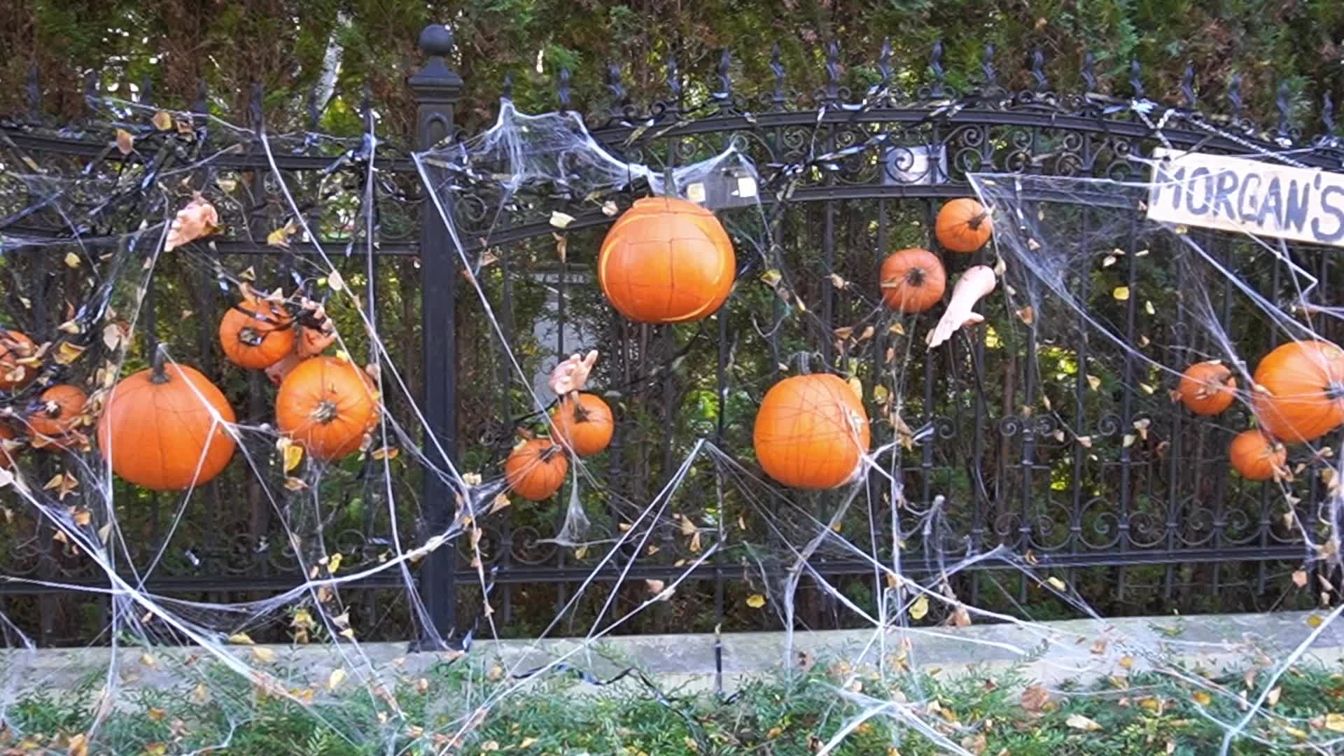 Halloween Decorations In Gdansk, Poland