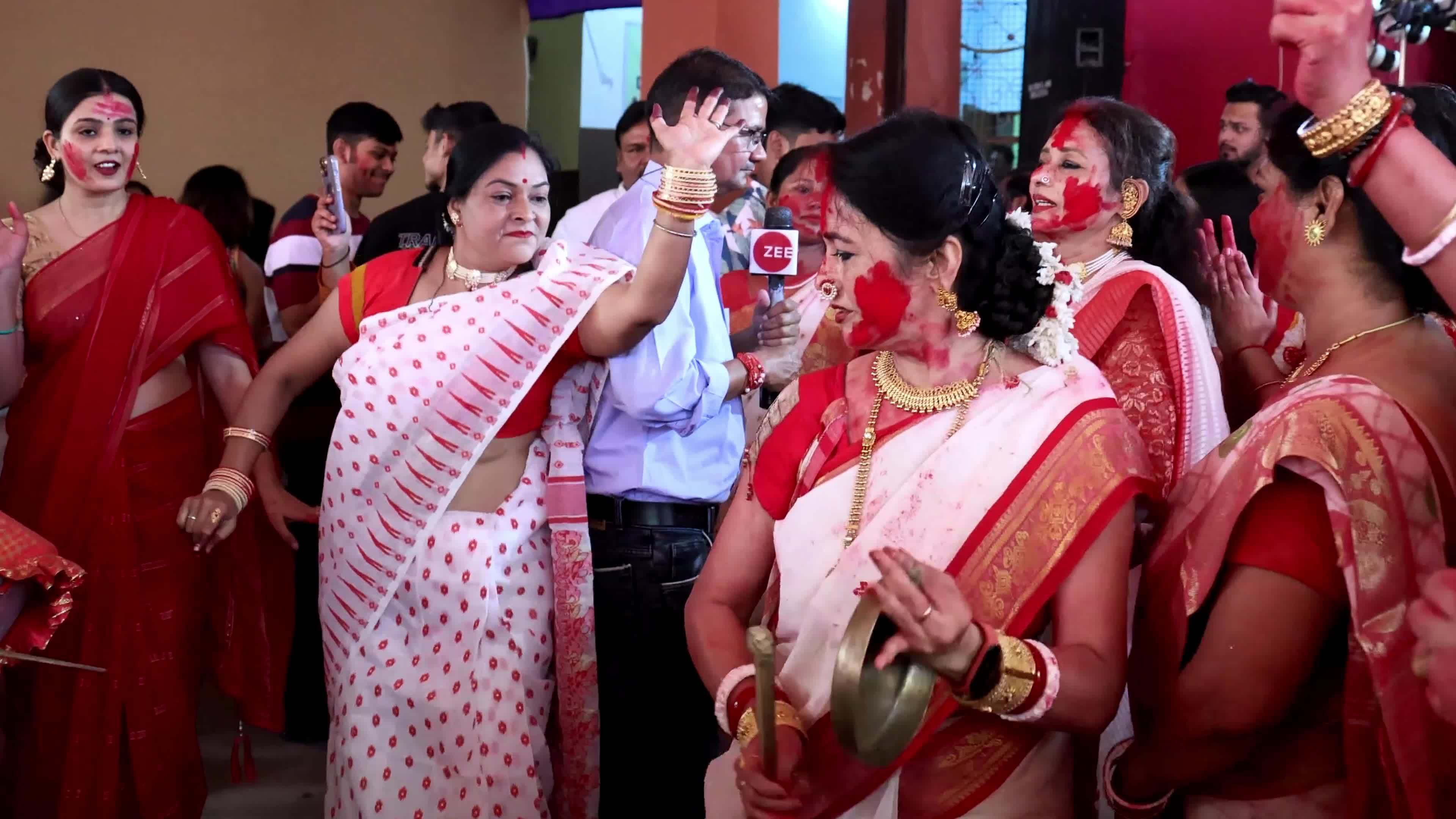 Sindoor Khela-Durga Puja In Jaipur