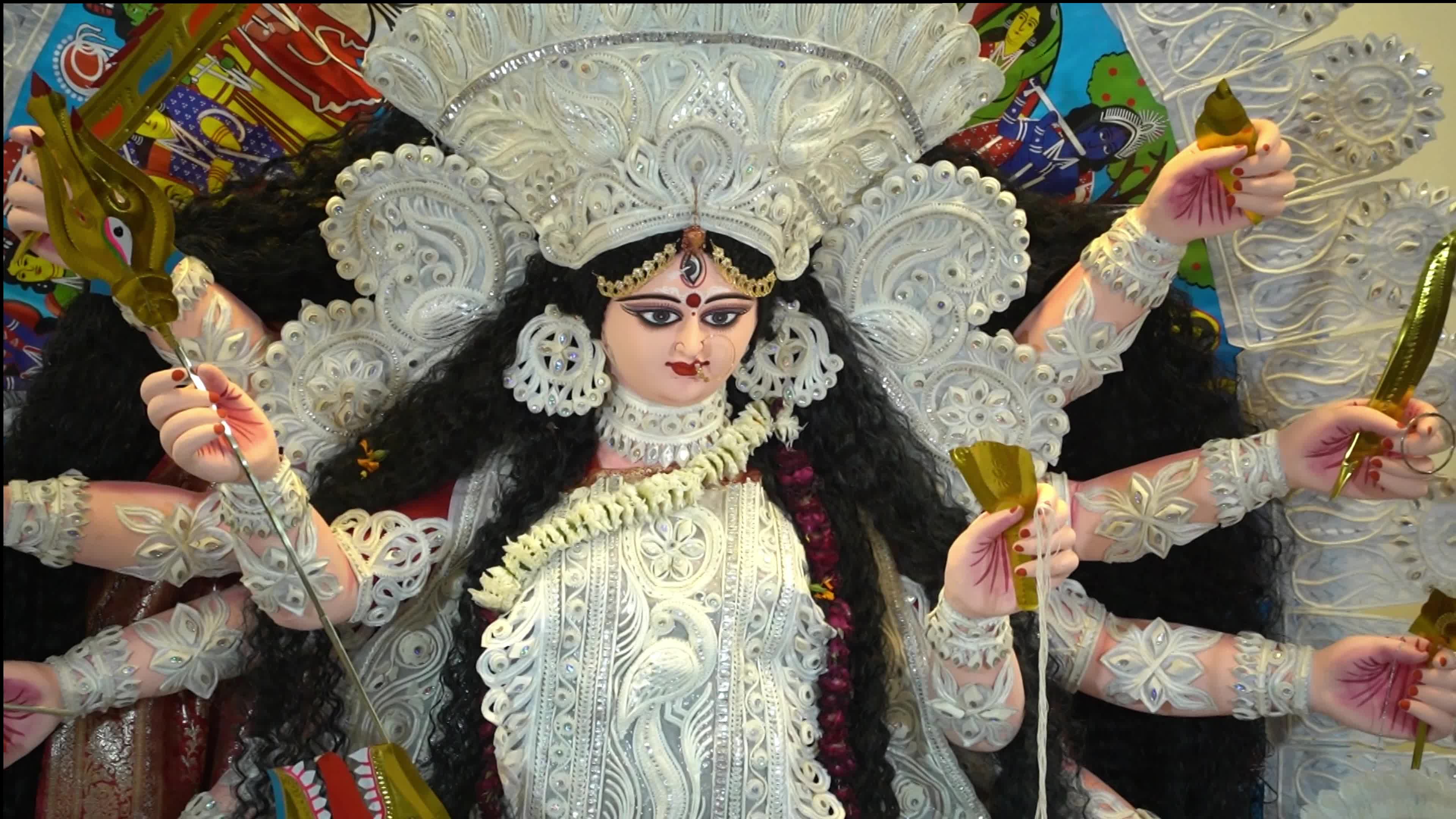 Durga Puja Festival In Ajmer, India